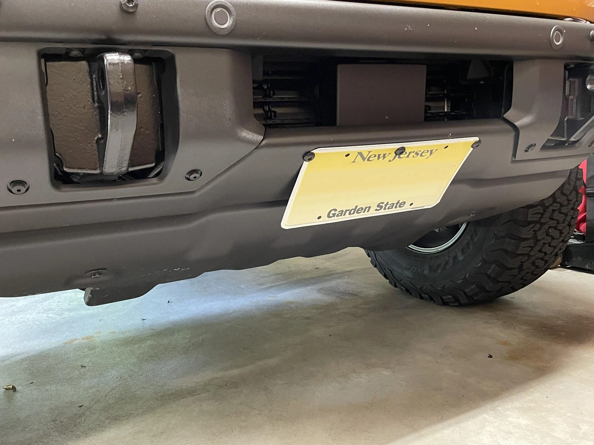 Ford Bronco Front license plate mount options? 499A763F-D0B0-4FFA-836C-06F245149517