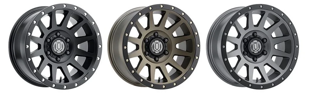 Ford Bronco ICON Alloys - Current List of Bronco Compatible Wheels Colors-COMPRESSION