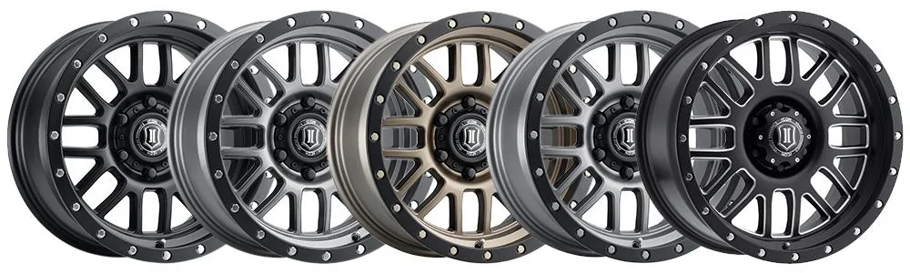 Ford Bronco ICON Alloys - Current List of Bronco Compatible Wheels Colors-ALPHA