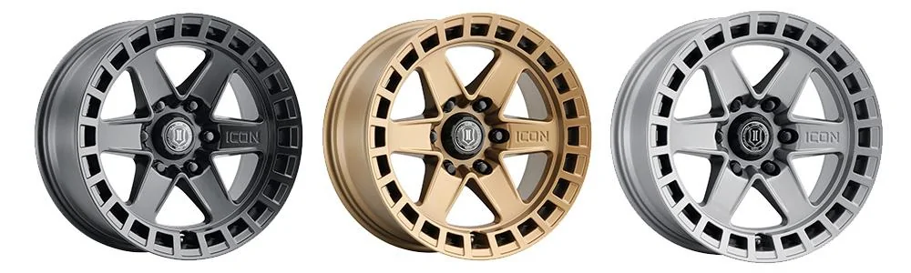 Ford Bronco ICON Alloys - Current List of Bronco Compatible Wheels Colors-RAIDER