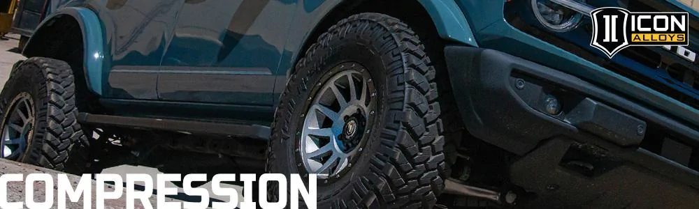 Ford Bronco ICON Alloys - Current List of Bronco Compatible Wheels COMPRESSION-on-Bronco