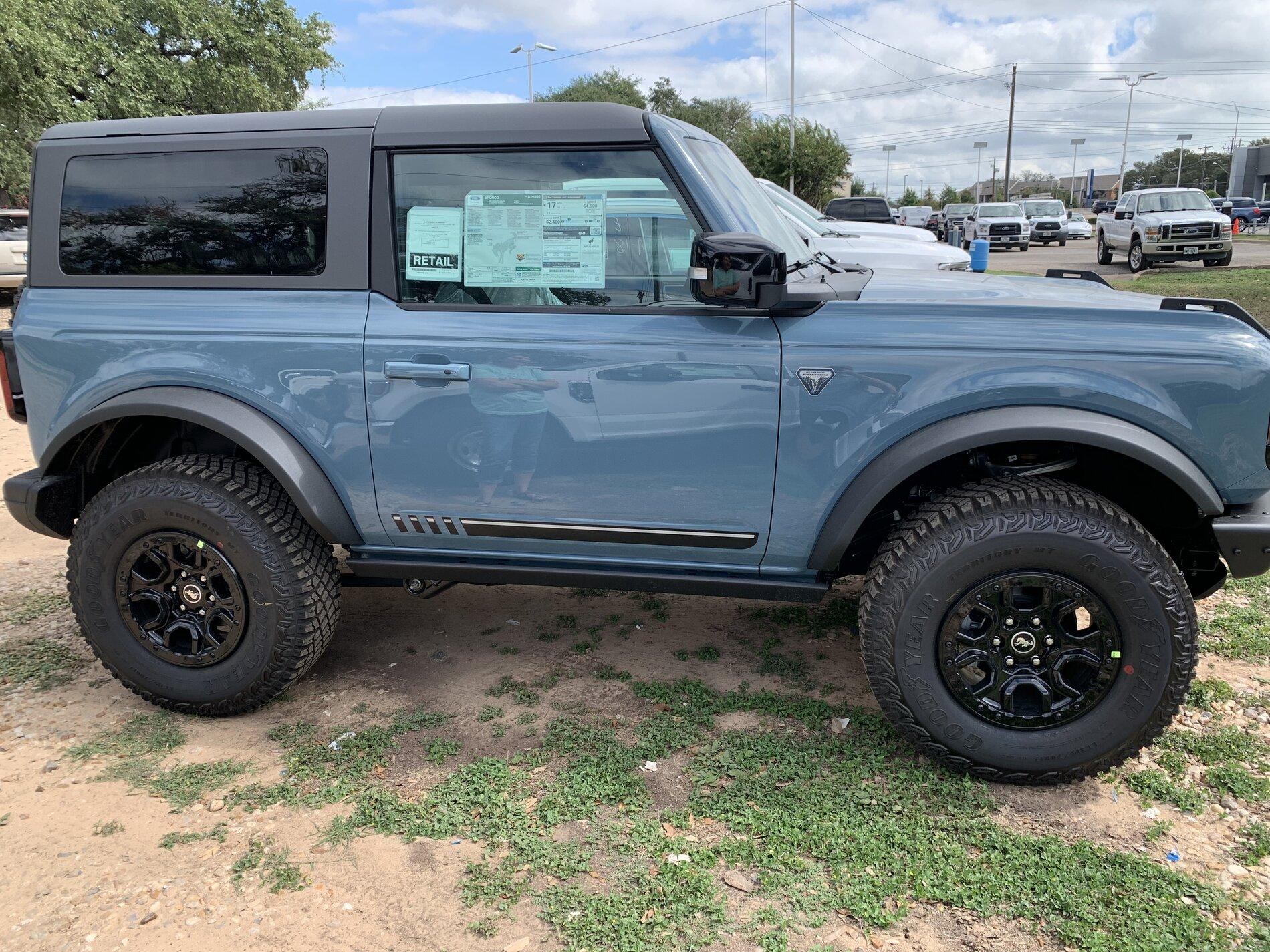 Ford Bronco Covert Ford honoring MSRP 74F1742A-B60E-4AFF-B9D6-F0A7C59DA6D6