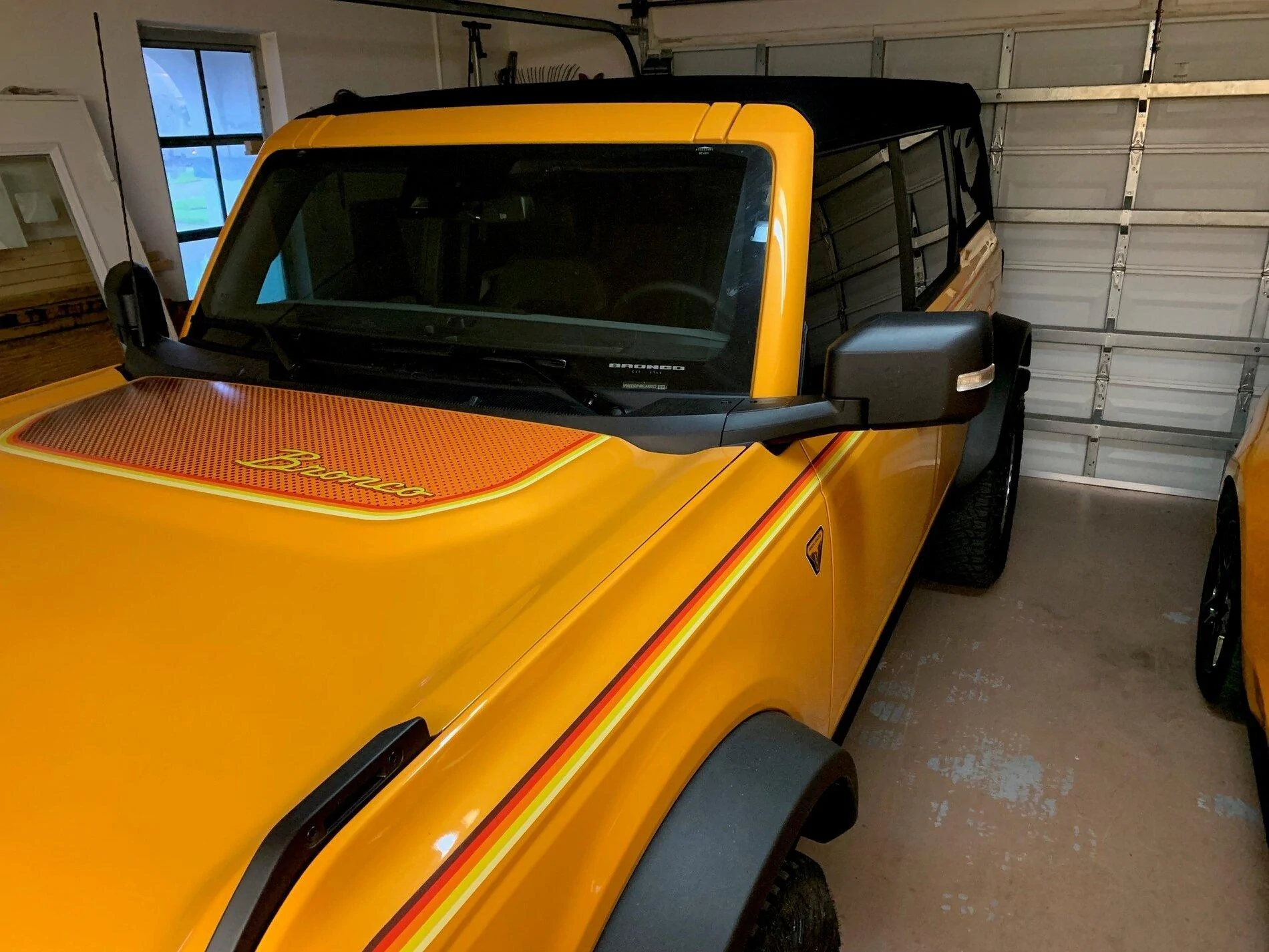 Ford Bronco Cyber Orange remorse? Hood