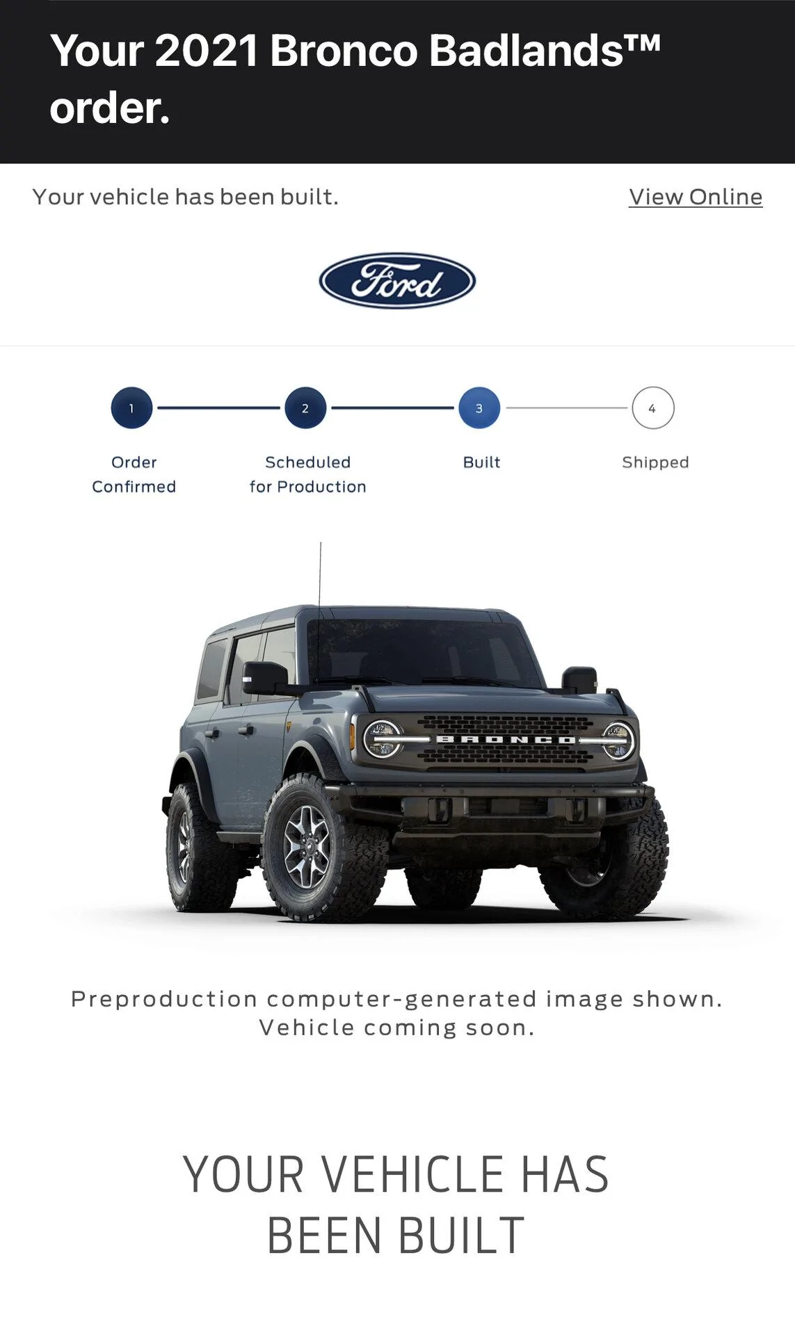 Ford Bronco Who's a 7/19 build? 8FBB57A0-D337-4CCA-8C1B-DB26DD6B66A2