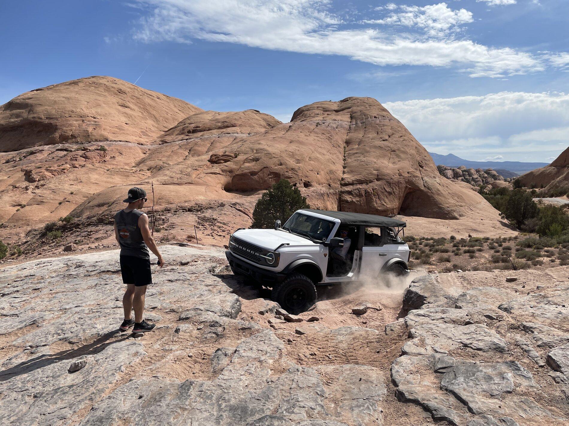 Ford Bronco I BROKE-IN my brand new BRONCO at Moab!! IMG_4618