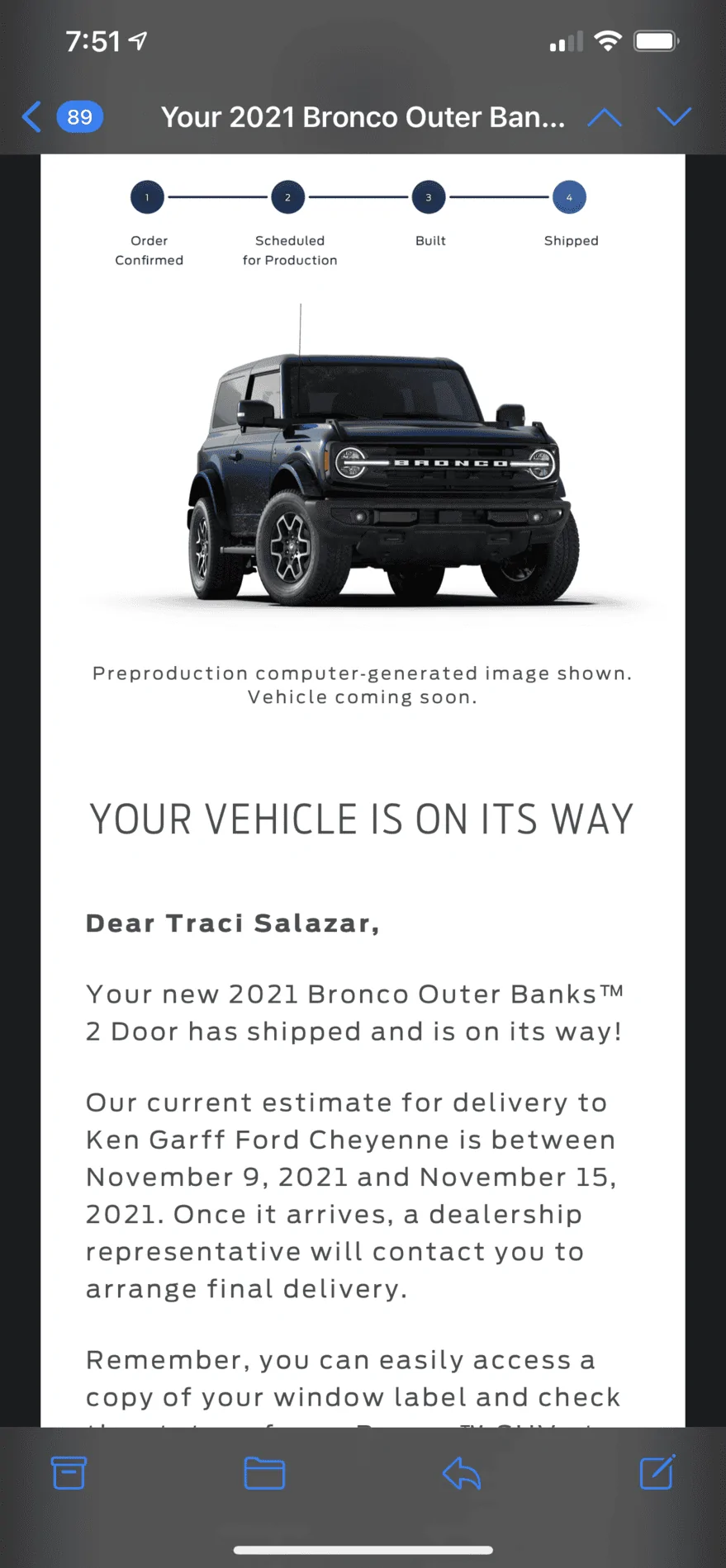 Ford Bronco *** DIRT MOUNTAIN Broncos - Built, Shipped, Delivered Tracker*** 2A809462-8A83-4BDF-9AA2-DA6EE6093E94