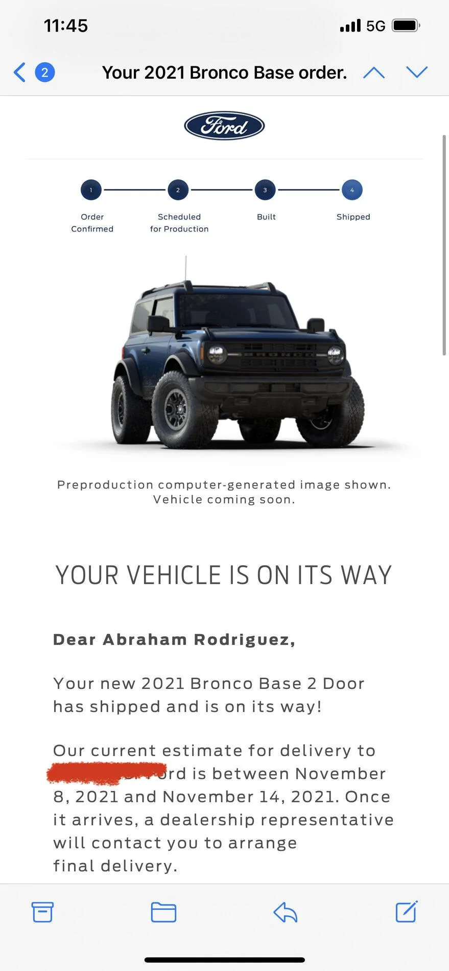 Ford Bronco *** DIRT MOUNTAIN Broncos - Built, Shipped, Delivered Tracker*** 7B8920DE-6B91-41DC-A7FA-3381FAB30BC6