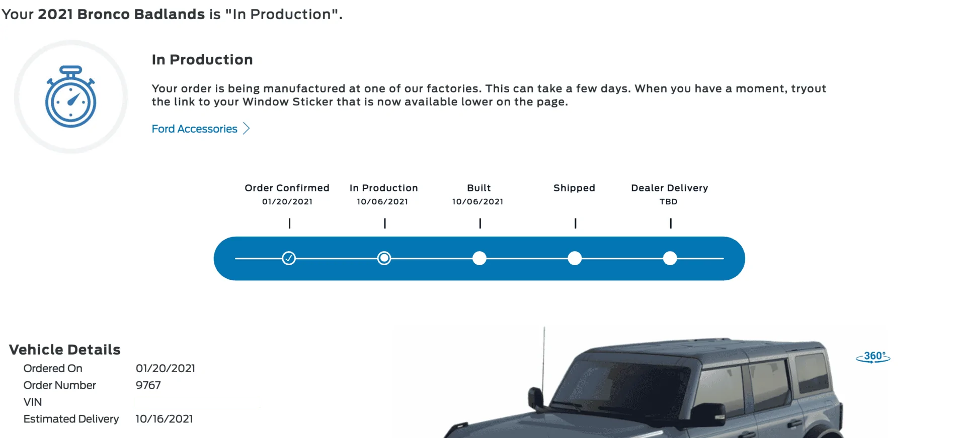 Ford Bronco Tracking for remaining MY21 builds Screen Shot 2021-10-15 at 8.18.57 AM