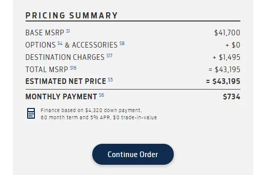 Ford Bronco MY22 Ordering Email and Ordering through B&P 1634303661273
