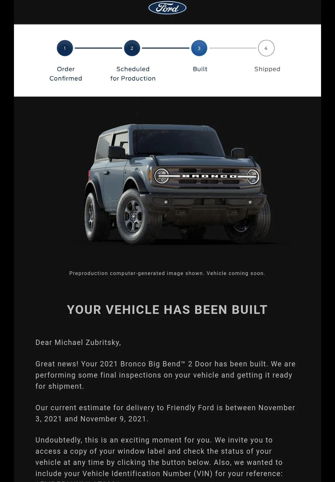 Ford Bronco Who's a 7/19 build? Screenshot_20211015-061717__01