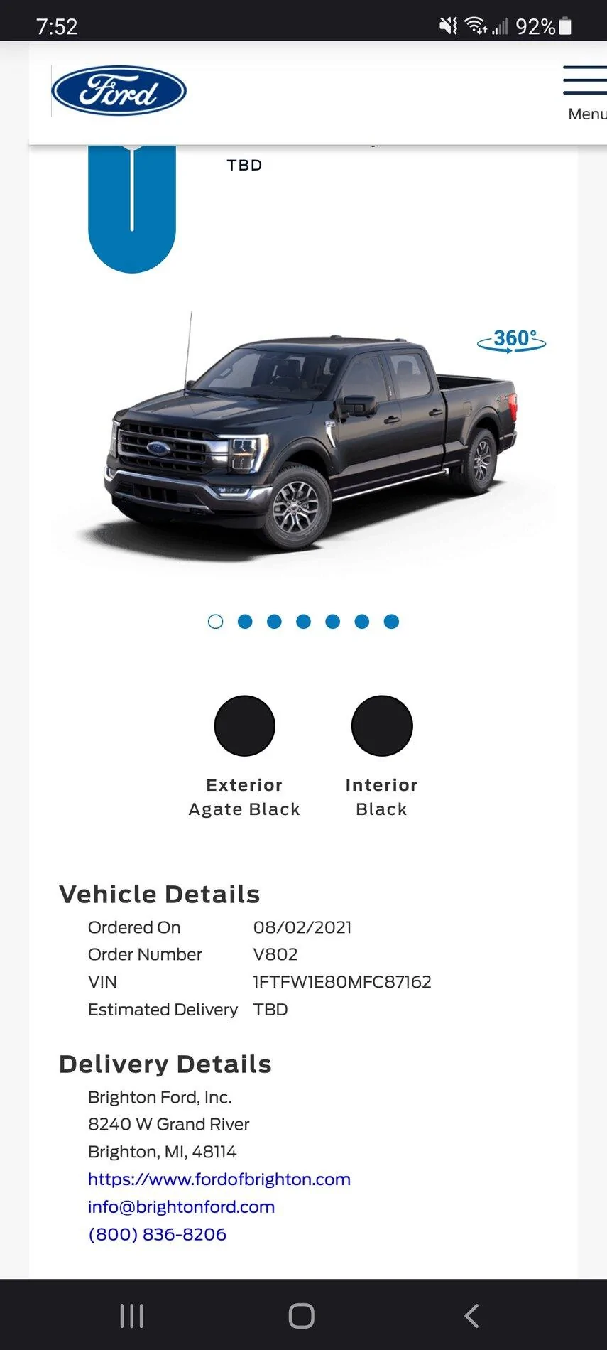 Ford Bronco *** DIRT MOUNTAIN Broncos - Built, Shipped, Delivered Tracker*** Screenshot_20211015-195223_Firefox
