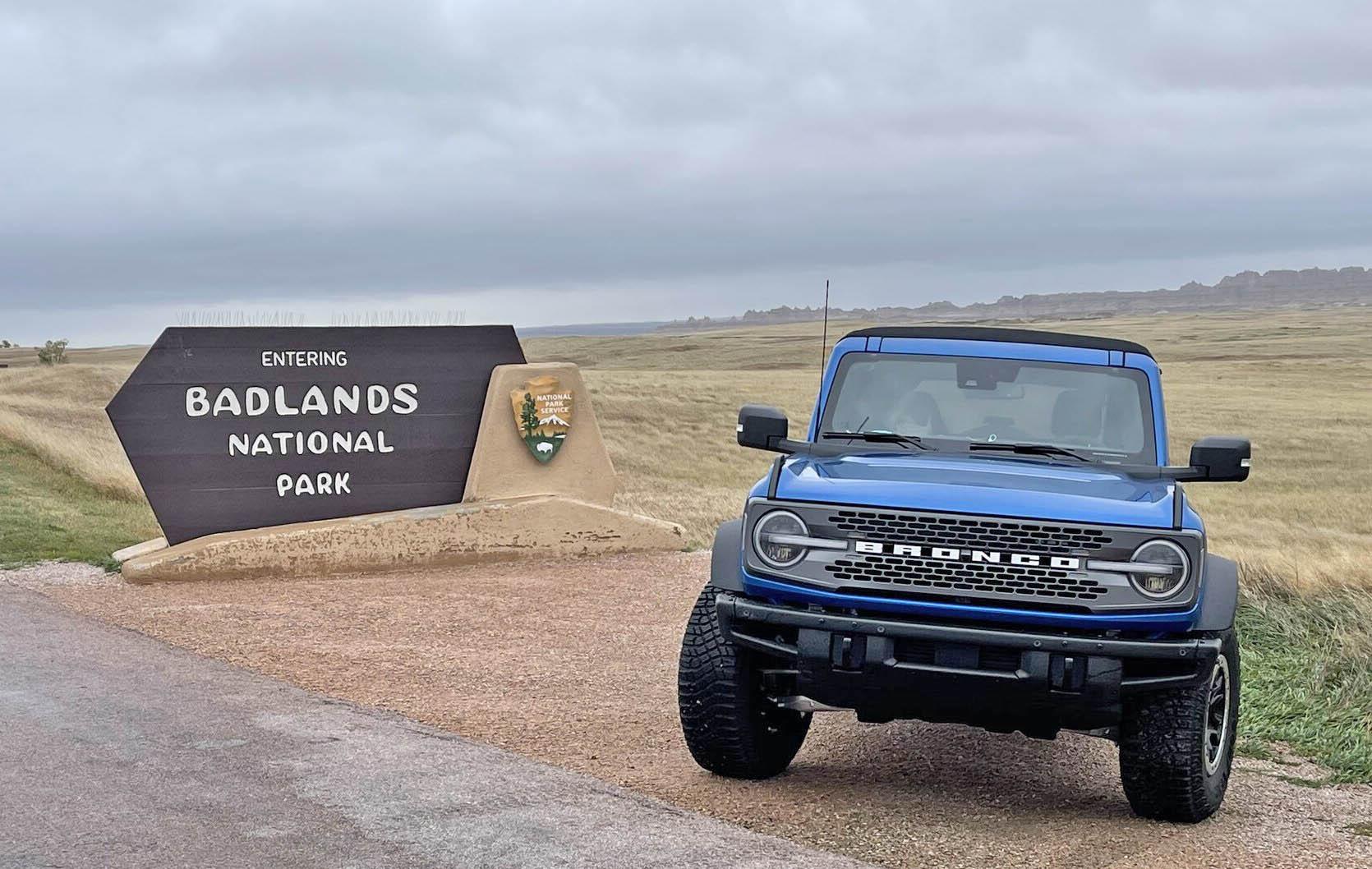 Ford Bronco 3000 mile cross country road trip in Bronco Badlands E0831F28-B7C1-43FD-B954-FD9C81855E5B