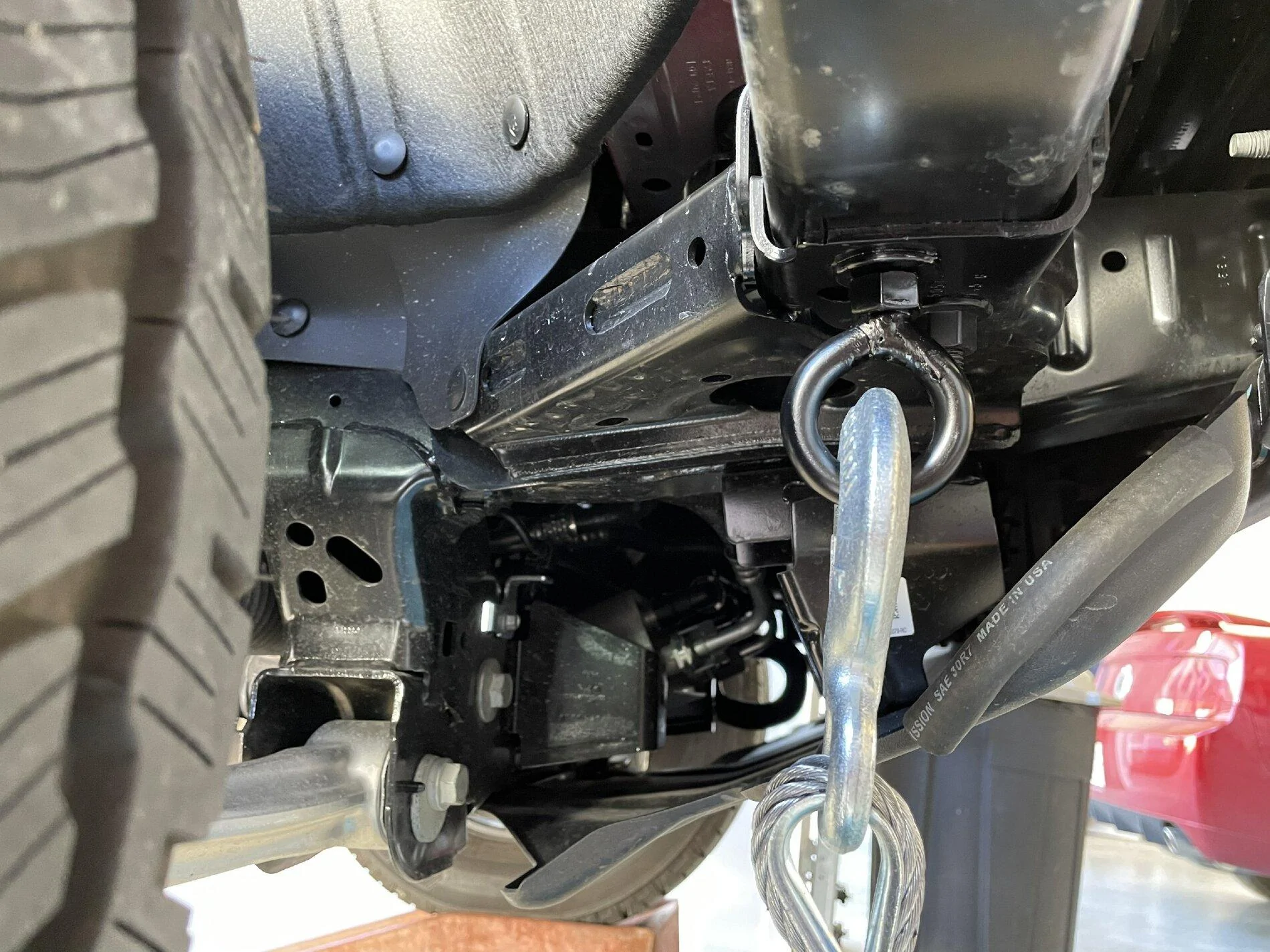 Ford Bronco Flat tow equipment needed to flat tow the 2021 Bronco? Hooked front 2