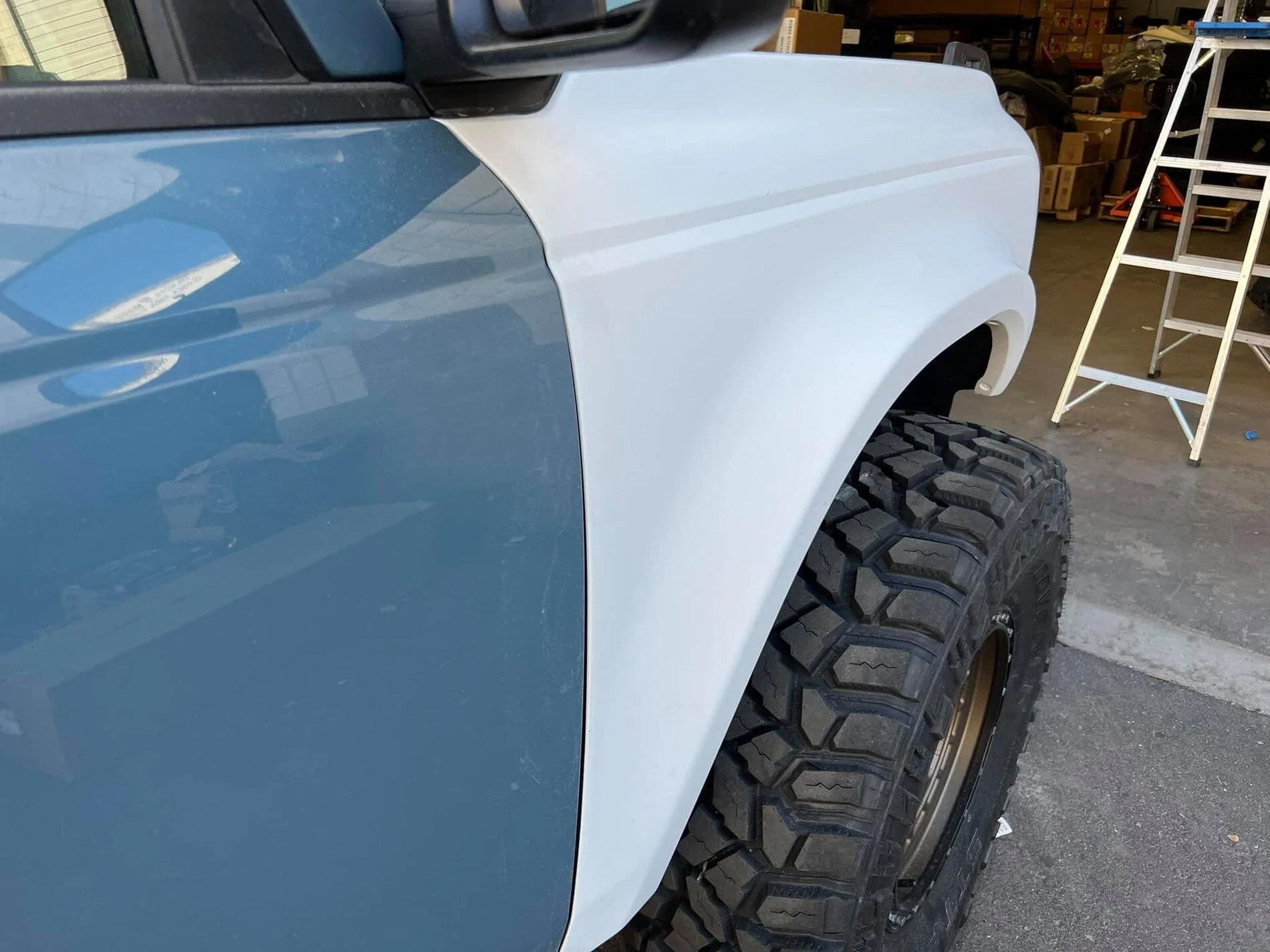 Ford Bronco ADV Fiberglass making Bronco hoods, flares, SQUARE fenders, and HARDTOPs 245368081_10165894998980220_920963229535223683_n