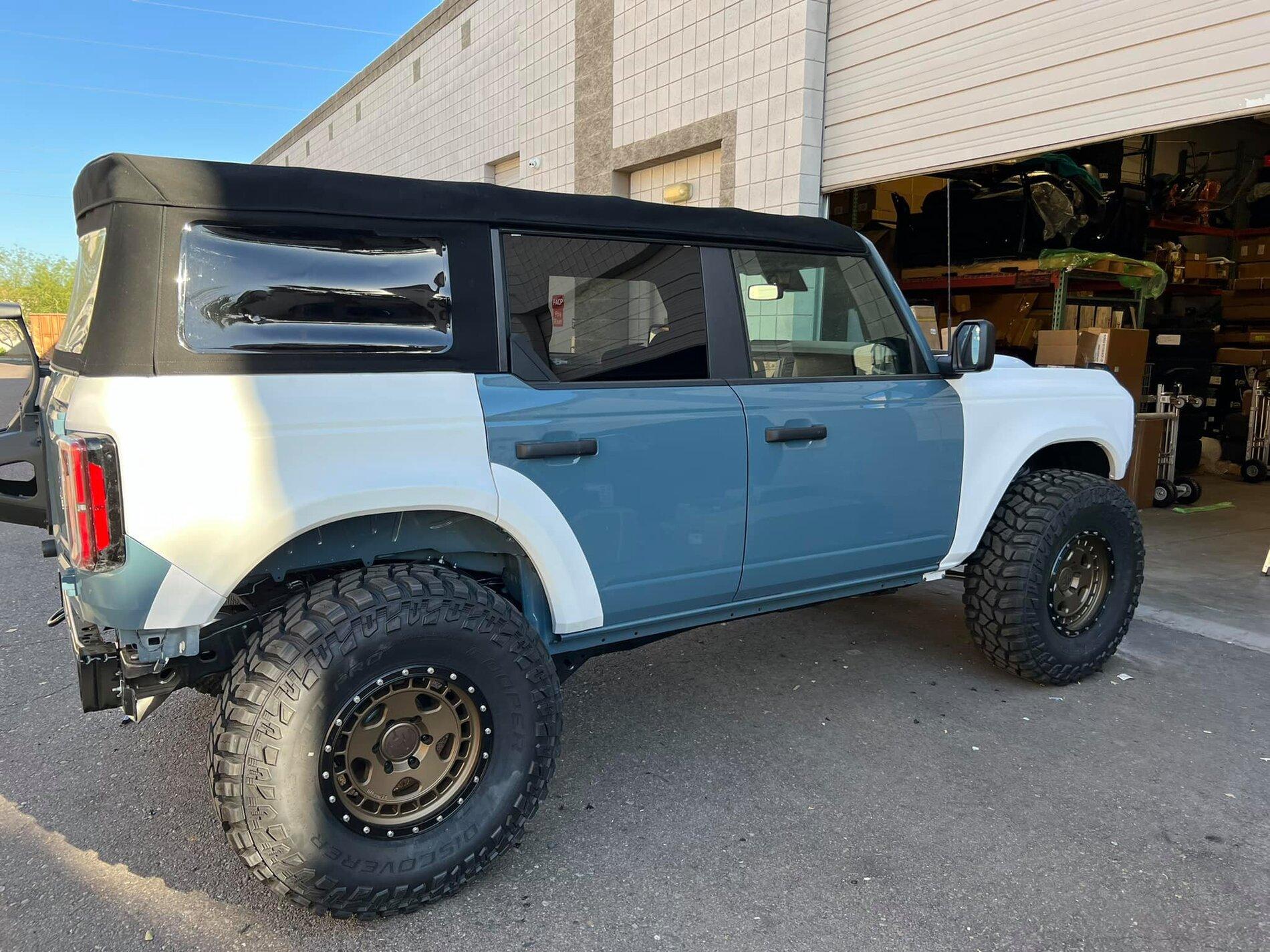Ford Bronco ADV Fiberglass making Bronco hoods, flares, SQUARE fenders, and HARDTOPs 245359540_10165894998820220_1320743975541165526_n