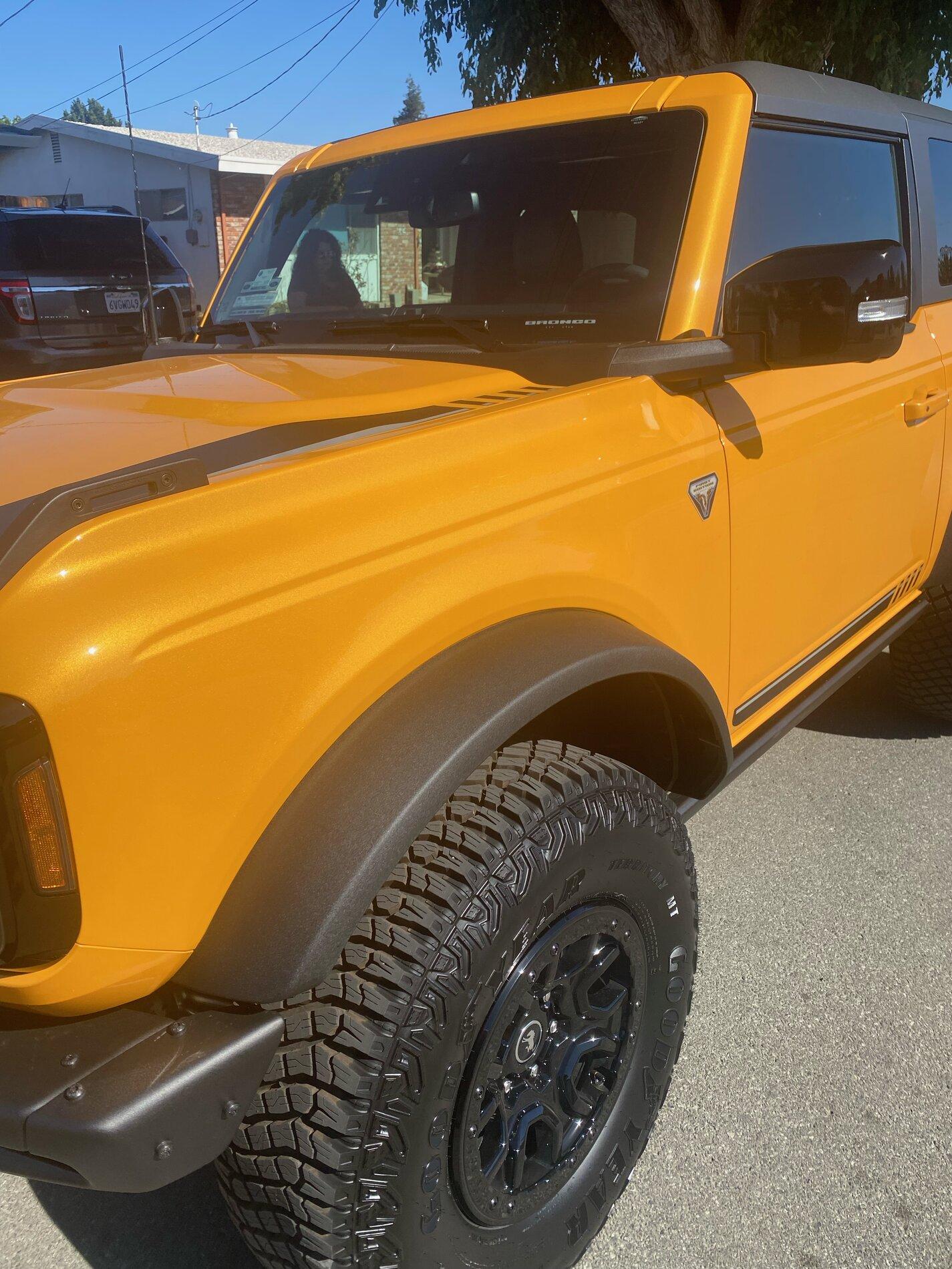 Ford Bronco 430 days later.. delivered new bronco 1
