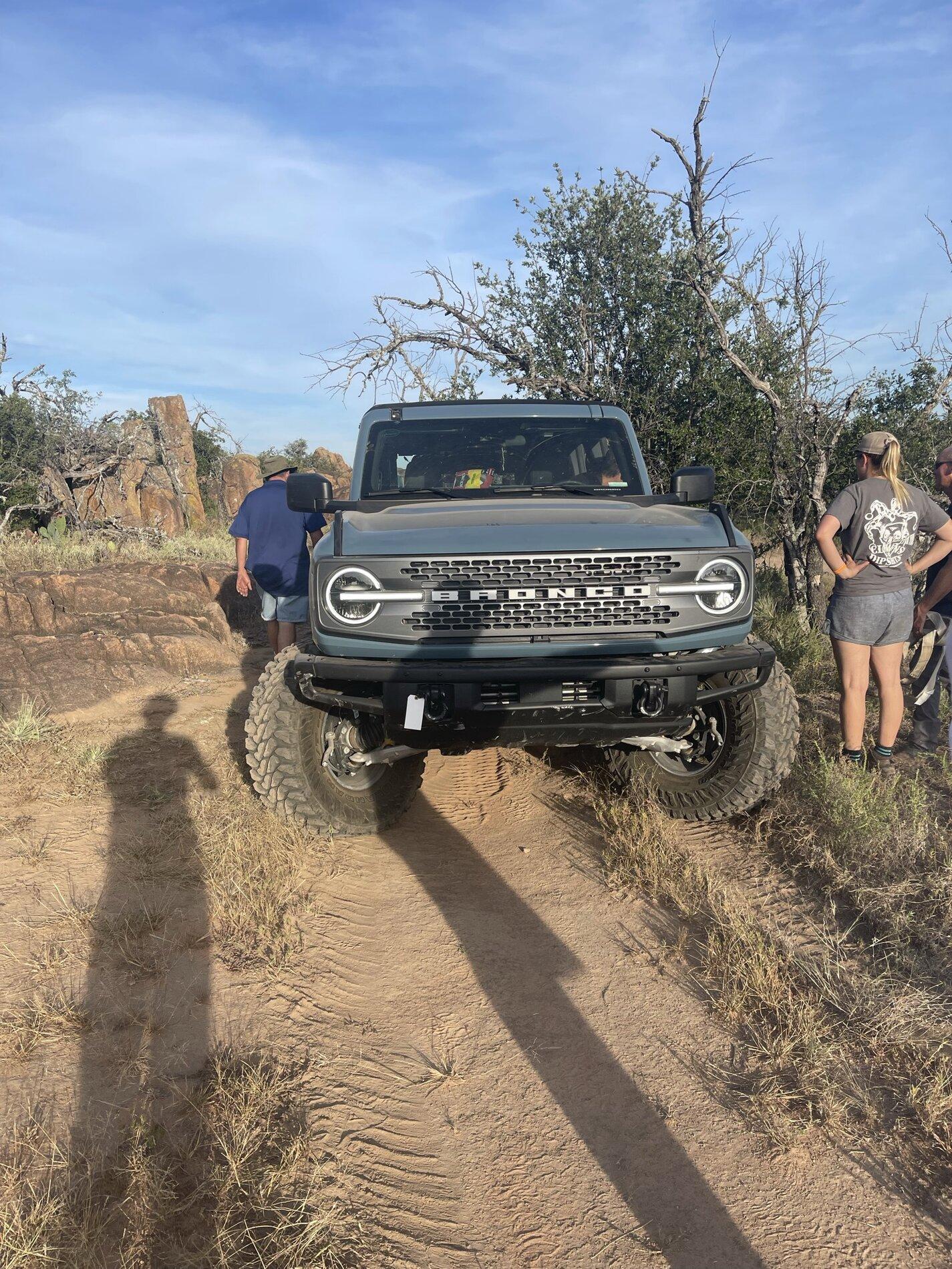Ford Bronco Details & update for 2021 Bronco Badlands with steering rack failure on King of the Hill K2 Trail 25F13FFC-FB75-4DE4-8182-585D66216392