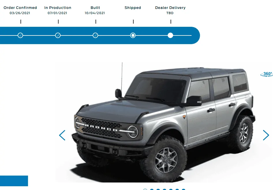 Ford Bronco *** DIRT MOUNTAIN Broncos - Built, Shipped, Delivered Tracker*** 1634503103697