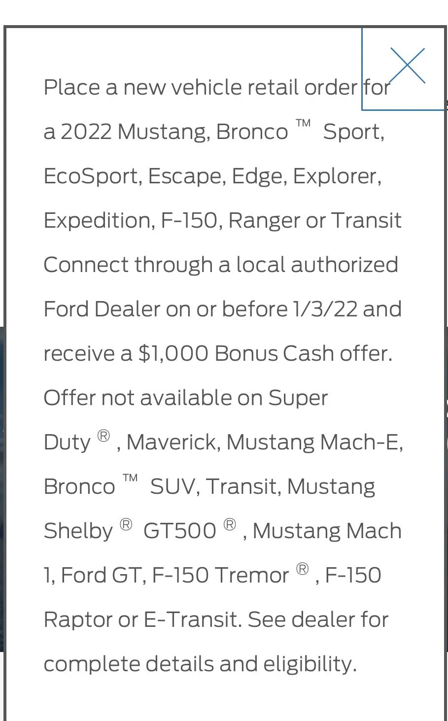 Ford Bronco Anyone check out Ford custom order offer ? 79F962C9-0047-440C-8E44-057AC4D120B0