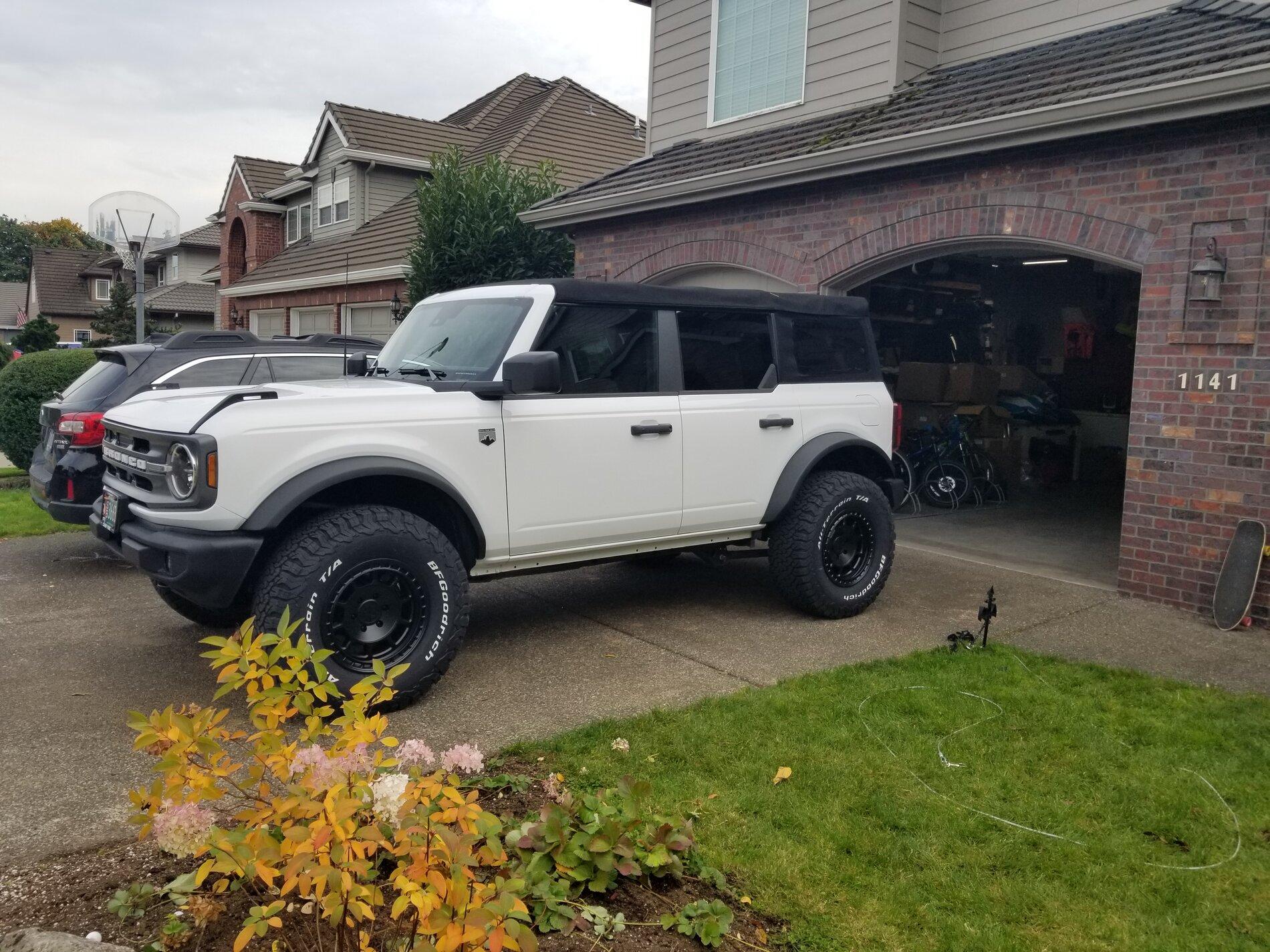 Ford Bronco Show us your installed wheel / tire upgrades here! (Pics) 20211017_153942
