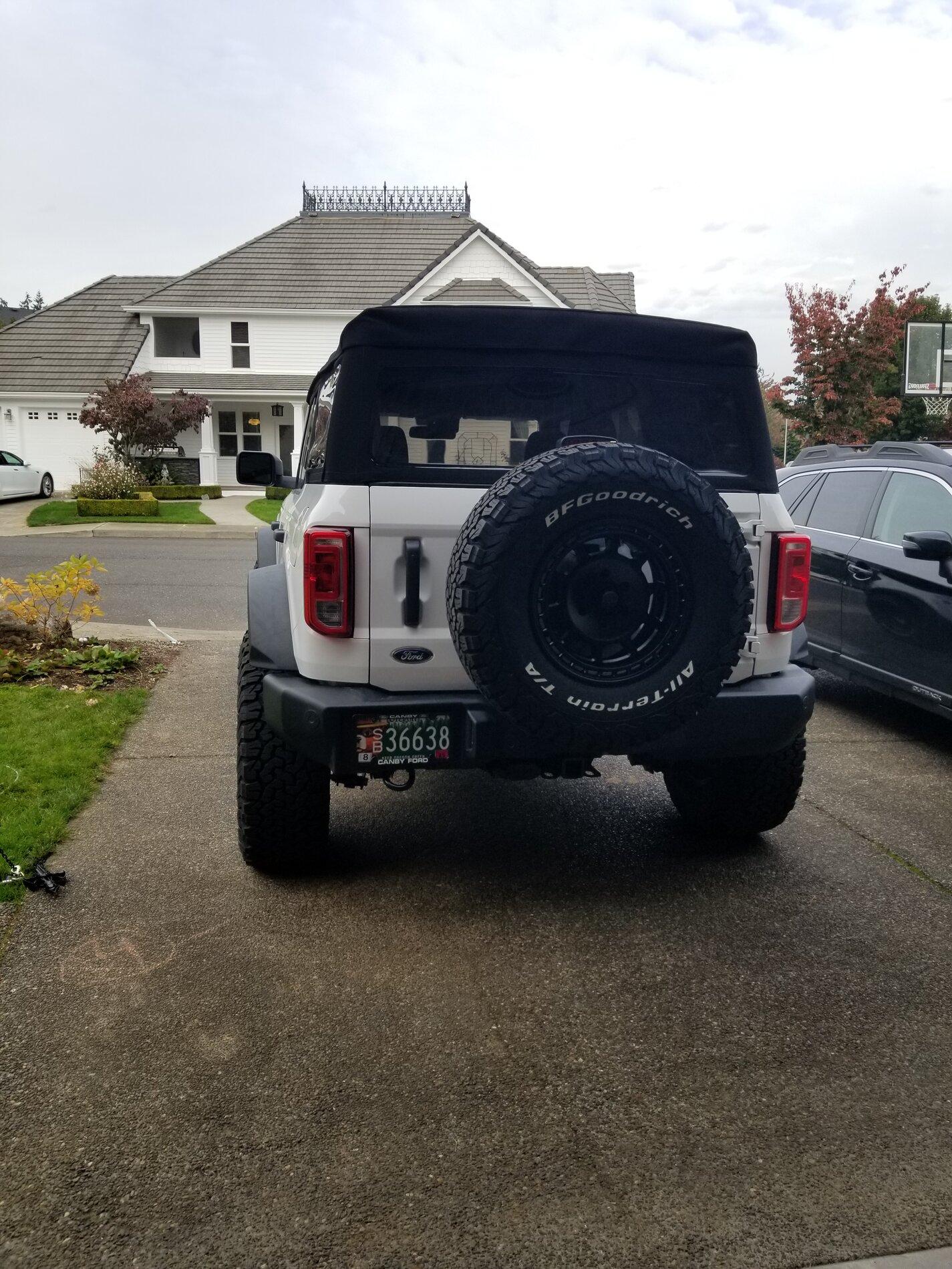 Ford Bronco Show us your installed wheel / tire upgrades here! (Pics) 20211017_153841