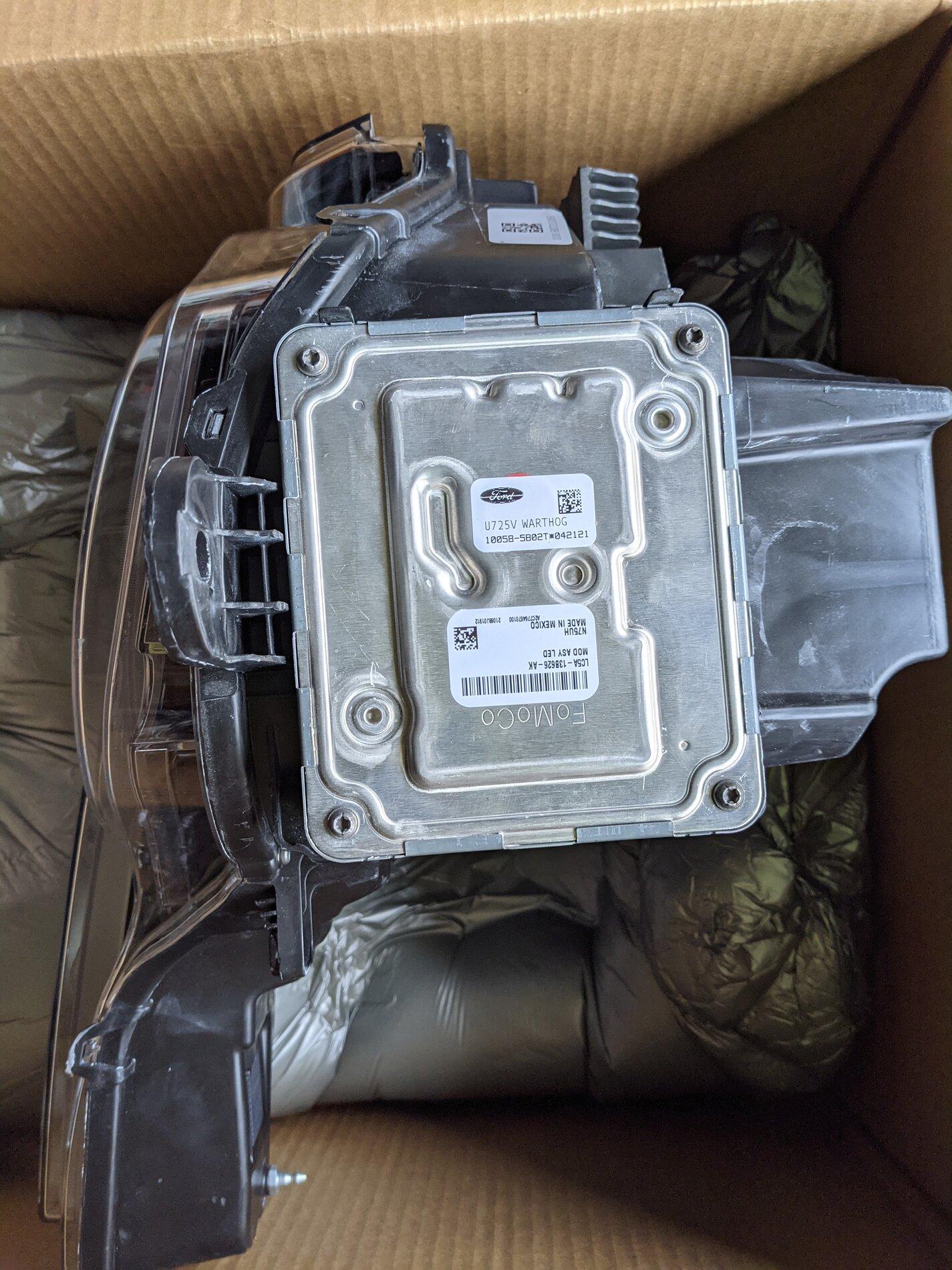 Ford Bronco Did I somehow get a Bronco Raptor (Warthog)  headlight? PXL_20211018_153531565