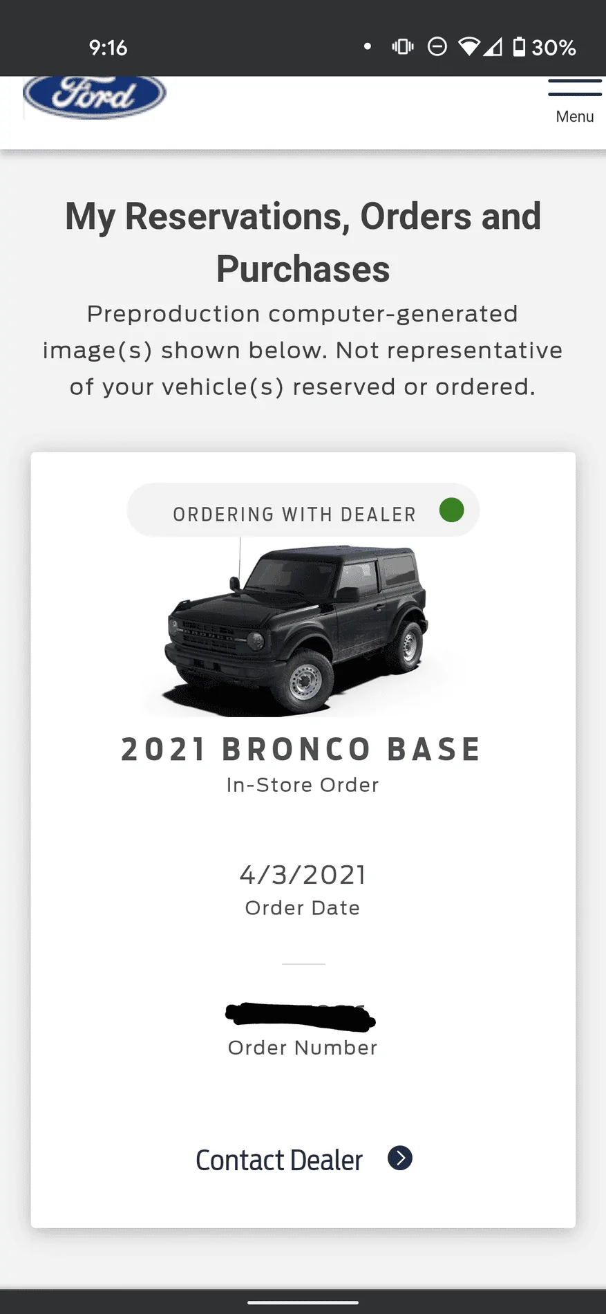 Ford Bronco Is MY22 conversion showing Ford site Screenshot_20211018-091643~2