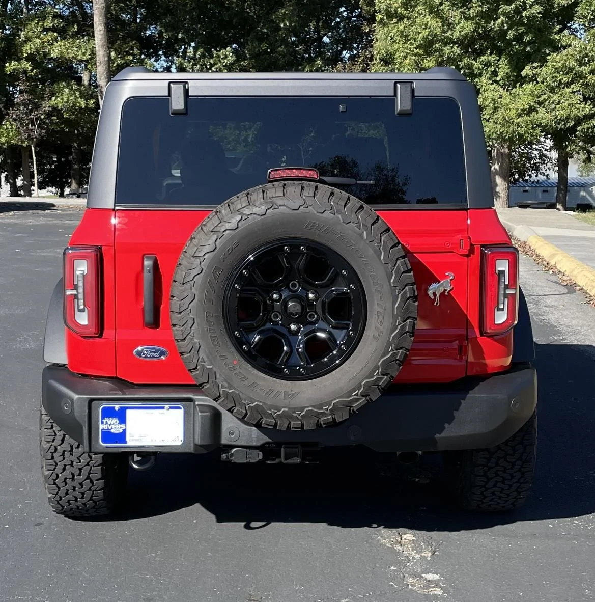 Ford Bronco 2-Door Race Red Big Bend Non-SAS w/33’s, First Edition Wheels, & Vintage Stripes 8C48D549-5B4C-4E9B-A43F-0353D4879425