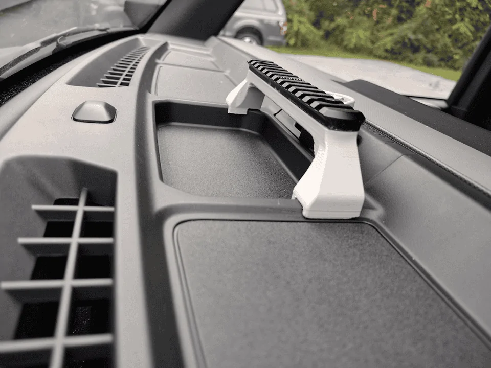 Ford Bronco My Homemade Mini Accessory Rail for 2021 Bronco Dash (3D Printed) 1634585787746