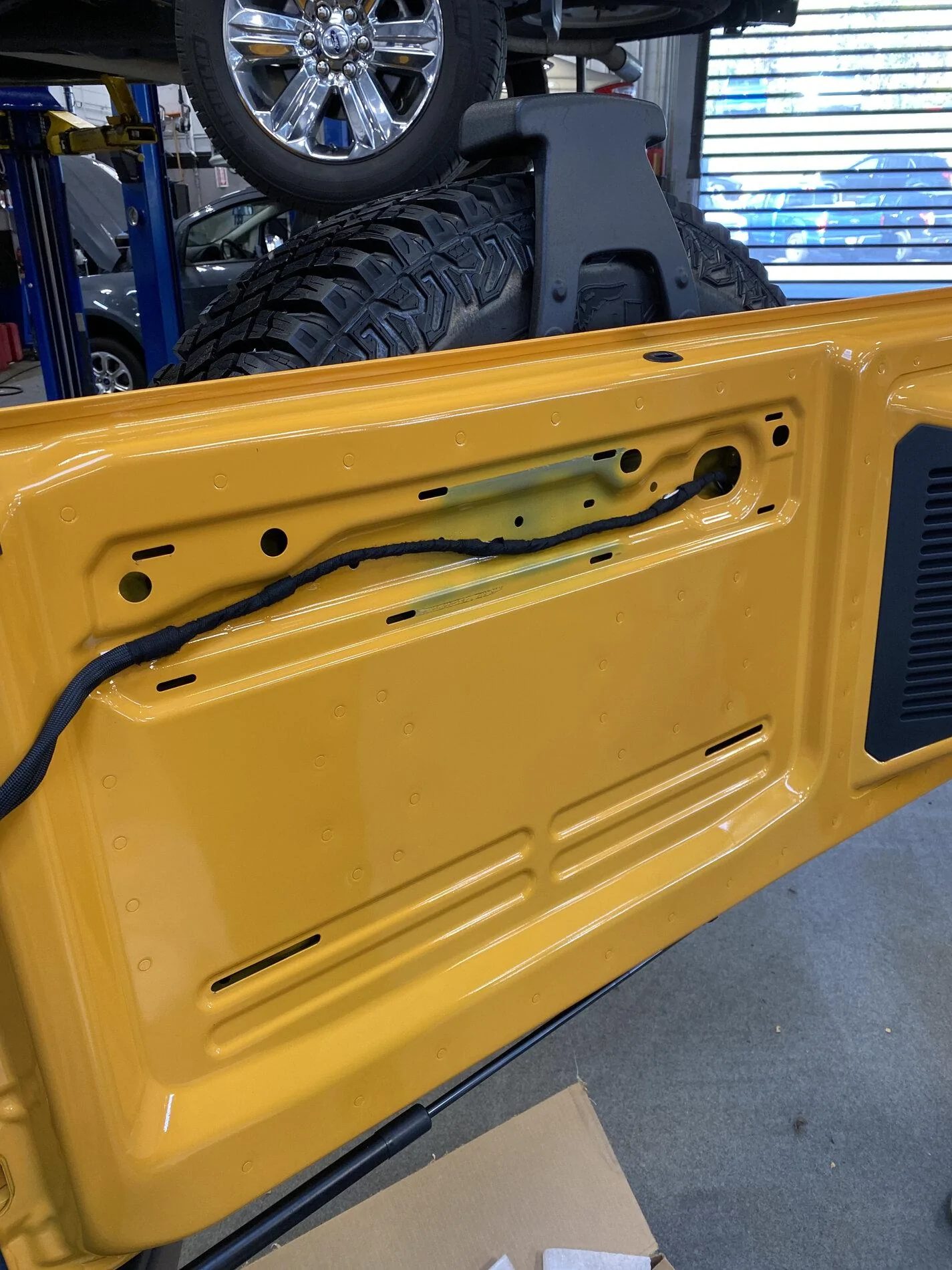 Ford Bronco Bronco Paint Issue on Swing Gate IMG_3888