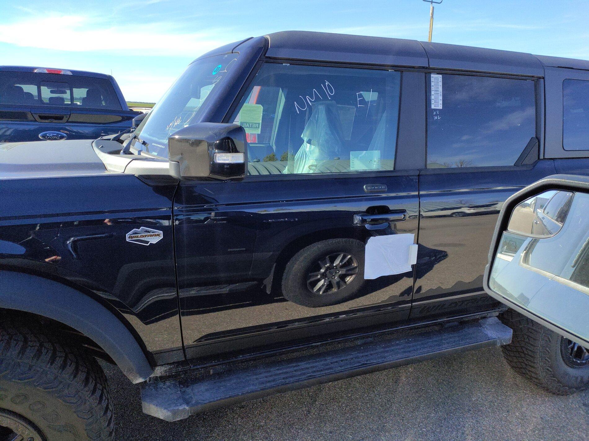 Ford Bronco 6/30 blend dates IMG_20211018_145151