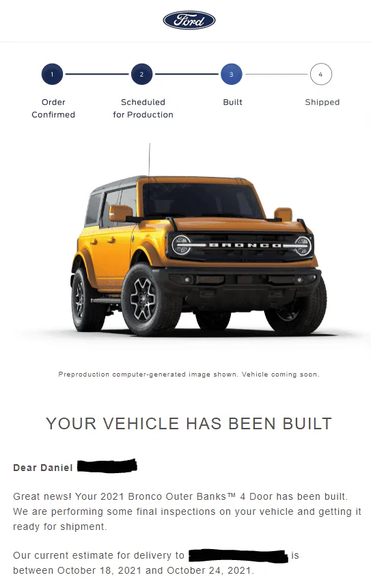 Ford Bronco *** DIRT MOUNTAIN Broncos - Built, Shipped, Delivered Tracker*** 1634646589359