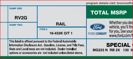 Ford Bronco Here are the Bronco Build & Tracking links 1634651521888