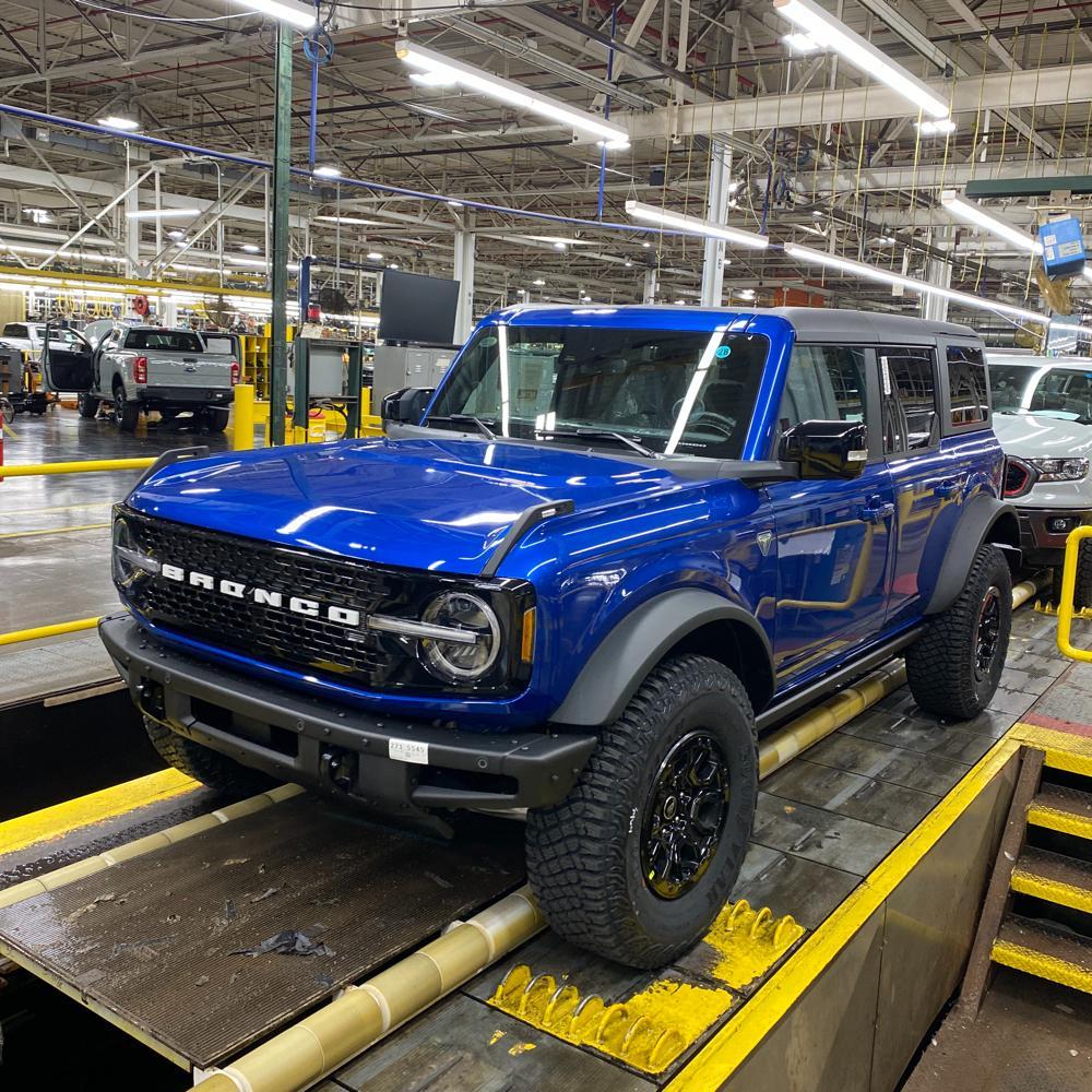 Ford Bronco Arizona roll call! Caldwell Bronco assembly line pic