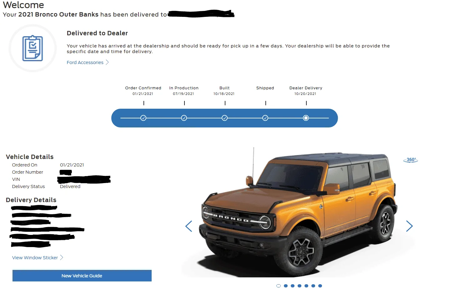 Ford Bronco *** DIRT MOUNTAIN Broncos - Built, Shipped, Delivered Tracker*** 1634741414991