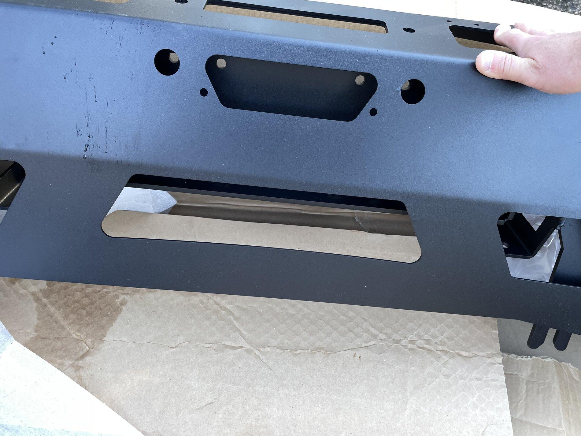 Ford Bronco Warn Elite bumper: closer look and intercooler questions. 437ECA46-7D1A-4515-A0DA-9AF54A62EED4