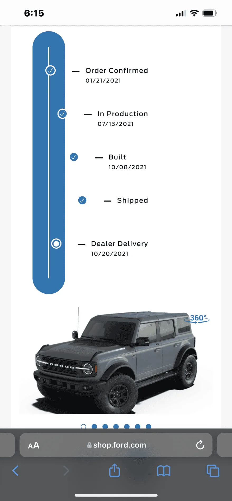Ford Bronco *** DIRT MOUNTAIN Broncos - Built, Shipped, Delivered Tracker*** 96C4E42E-C84E-406A-BB6F-D7A8CAE7910D