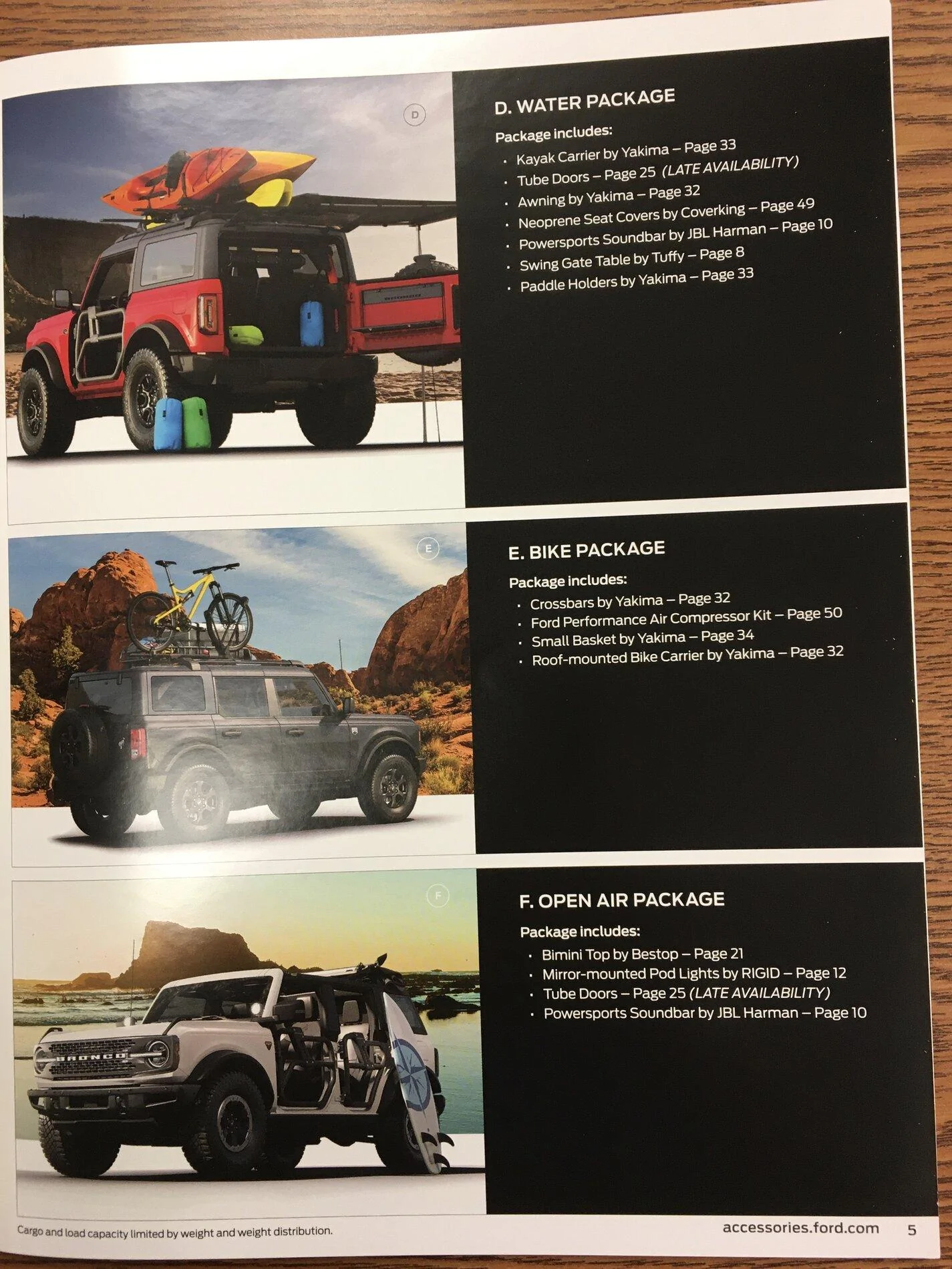 Ford Bronco Ford Bronco Accessories Catalog w/ Part Numbers and Retail Pricing EFCBF84C-C62E-4A4F-8B3B-D5167D5ABF02