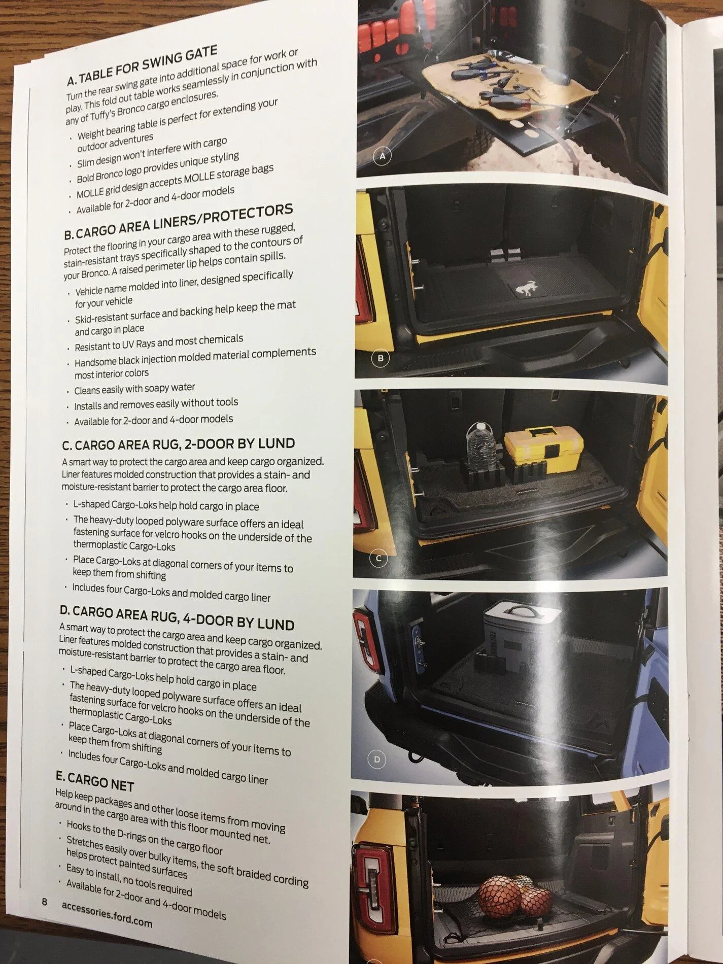 Ford Bronco Ford Bronco Accessories Catalog w/ Part Numbers and Retail Pricing D2452ABE-D62E-49C8-81F0-A2B55F793218