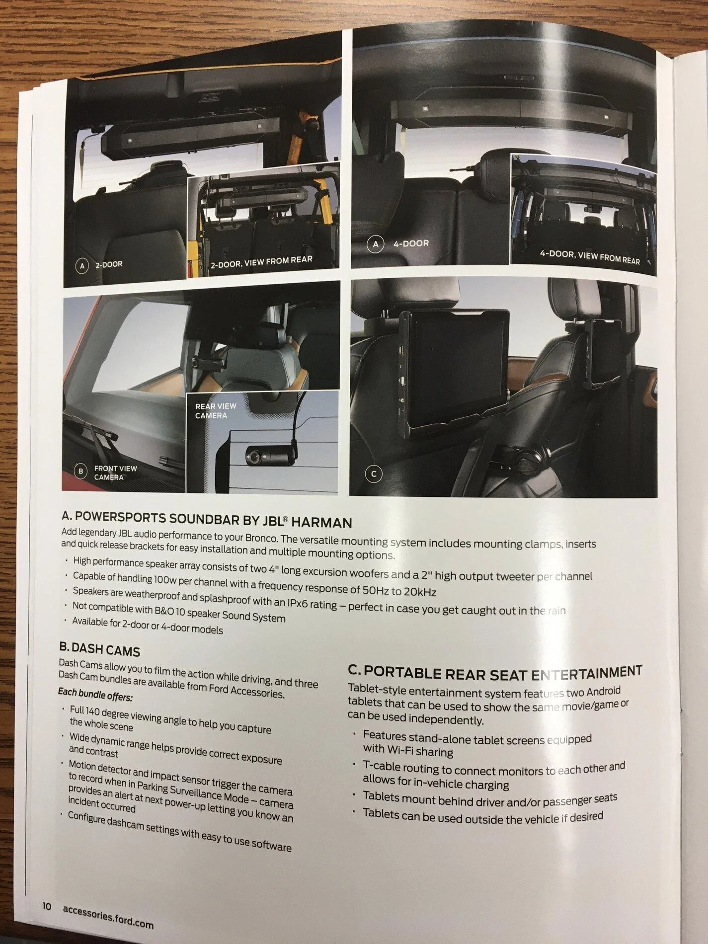 Ford Bronco Ford Bronco Accessories Catalog w/ Part Numbers and Retail Pricing 79DAD44A-8710-4D8F-8D5F-BB7F9FB60BE5