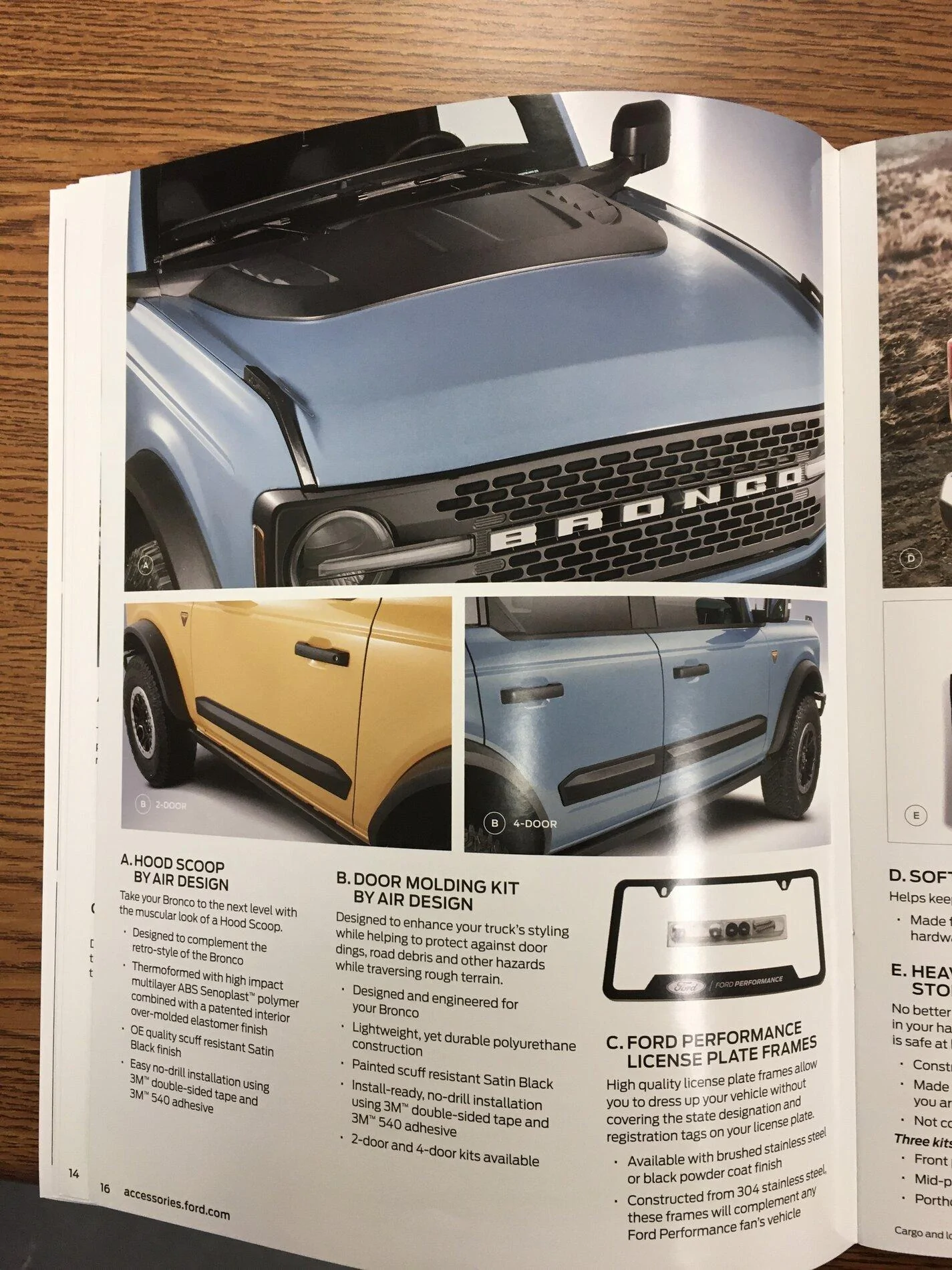 Ford Bronco Ford Bronco Accessories Catalog w/ Part Numbers and Retail Pricing C5CF6B9F-0F69-4506-91C9-A4440499443F
