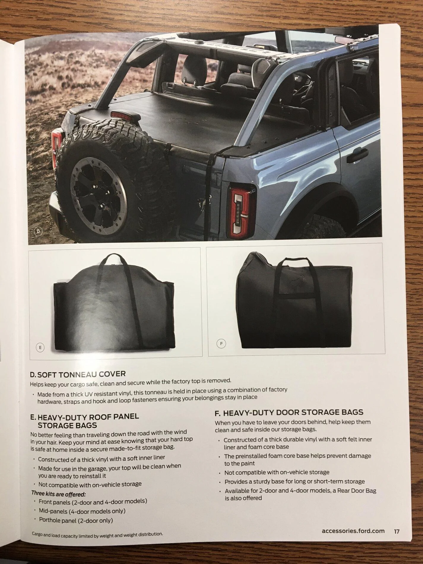 Ford Bronco Ford Bronco Accessories Catalog w/ Part Numbers and Retail Pricing E3D38D7B-0FD6-49CD-A65C-012DEC09A703