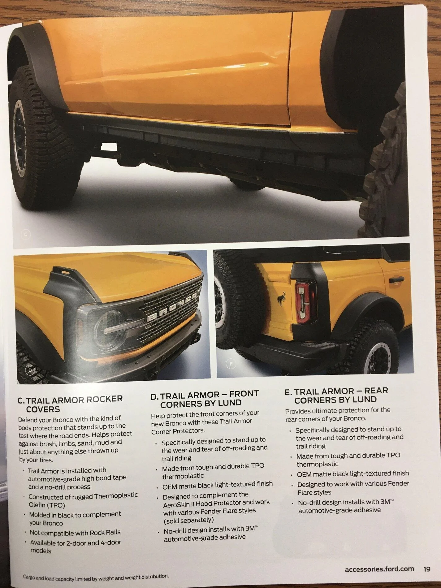 Ford Bronco Ford Bronco Accessories Catalog w/ Part Numbers and Retail Pricing 6FE65177-2CCB-4A8C-9E98-27D3E8B326D1