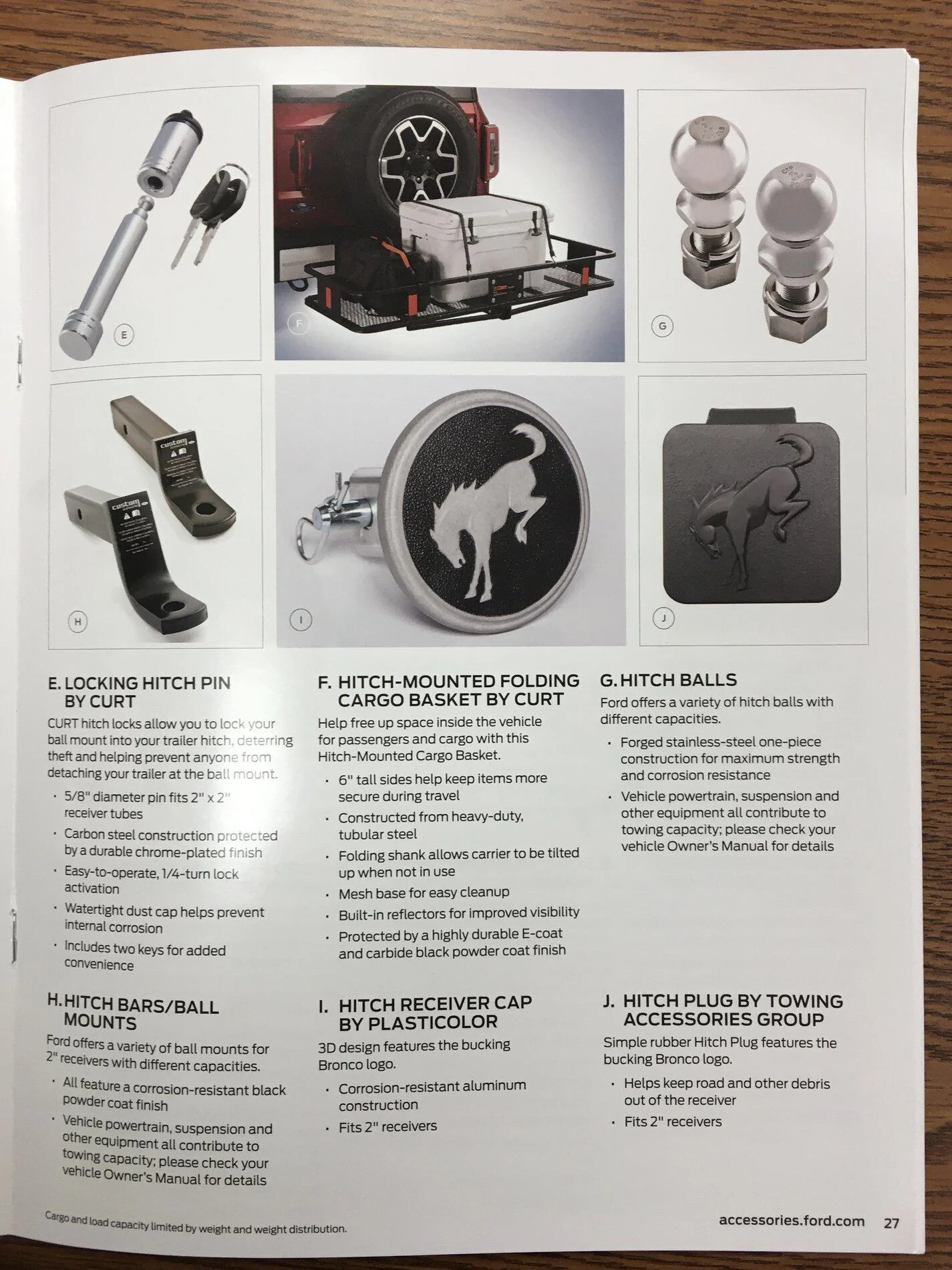 Ford Bronco Ford Bronco Accessories Catalog w/ Part Numbers and Retail Pricing D9AB588F-4098-488B-B43C-EBD40334927E