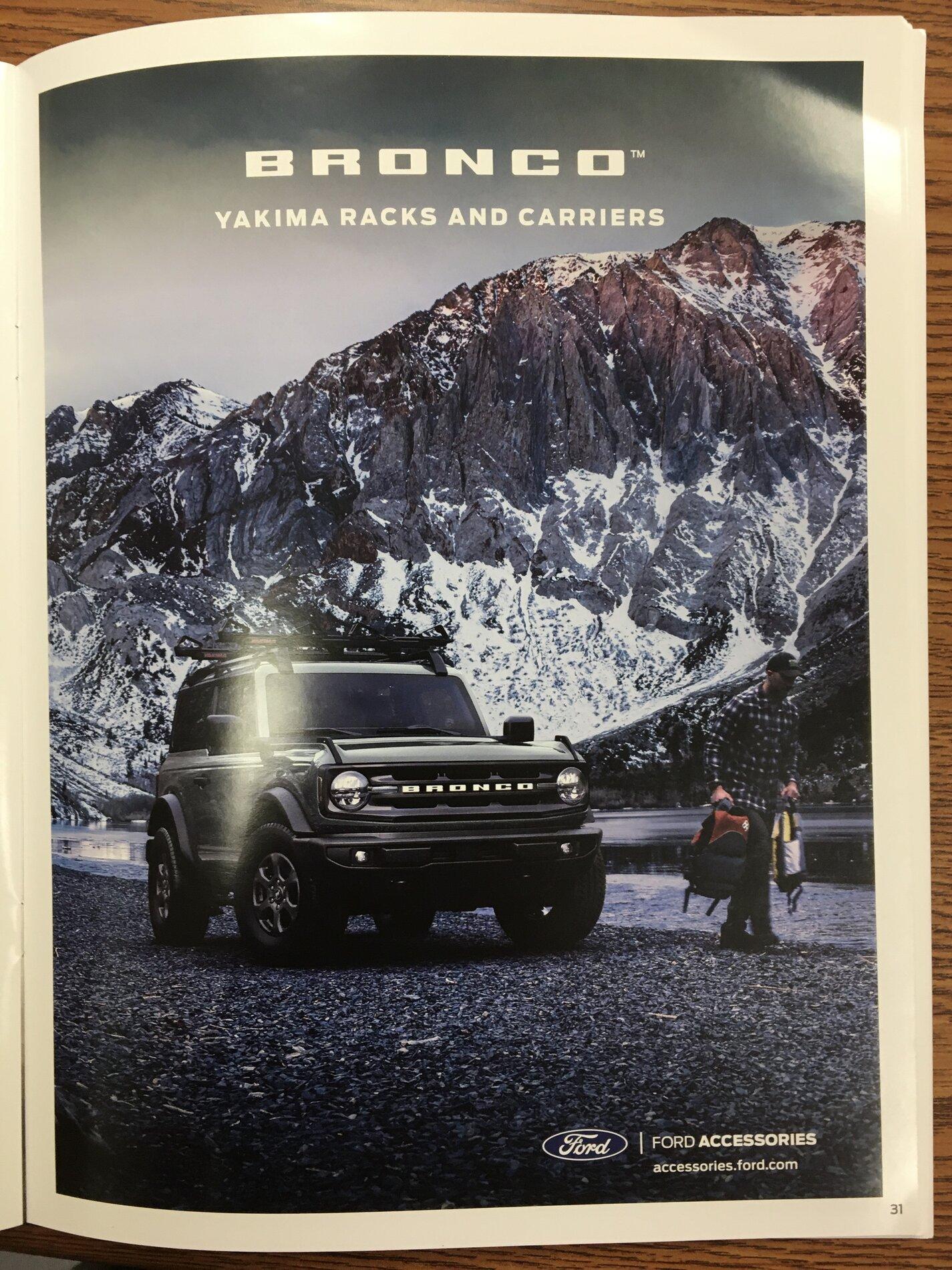 Ford Bronco Ford Bronco Accessories Catalog w/ Part Numbers and Retail Pricing 3CD37470-551B-4786-85D1-0EE66E87283B