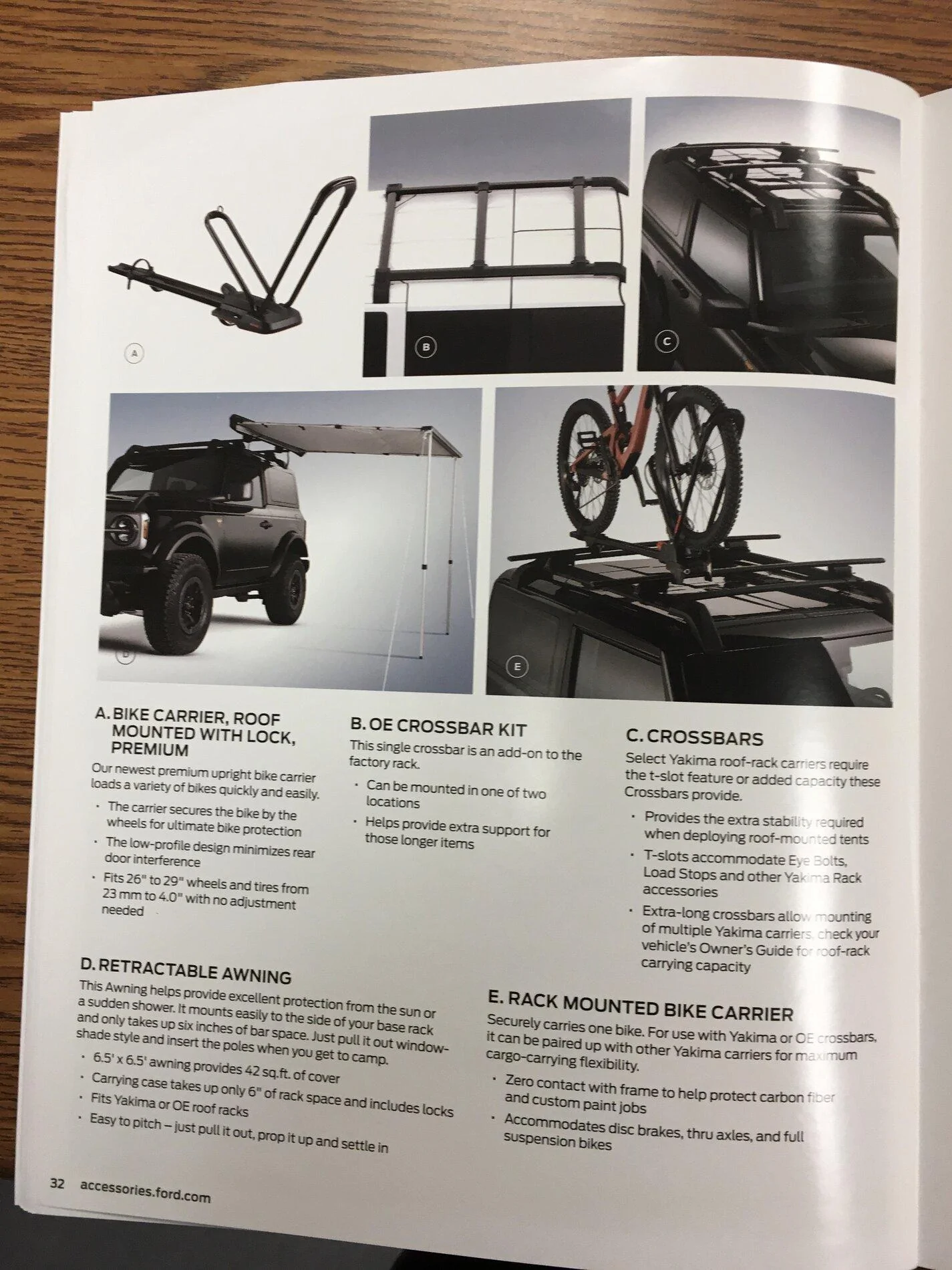 Ford Bronco Ford Bronco Accessories Catalog w/ Part Numbers and Retail Pricing 42DE6E0D-EE12-42F0-B2AC-AF83F9B47609