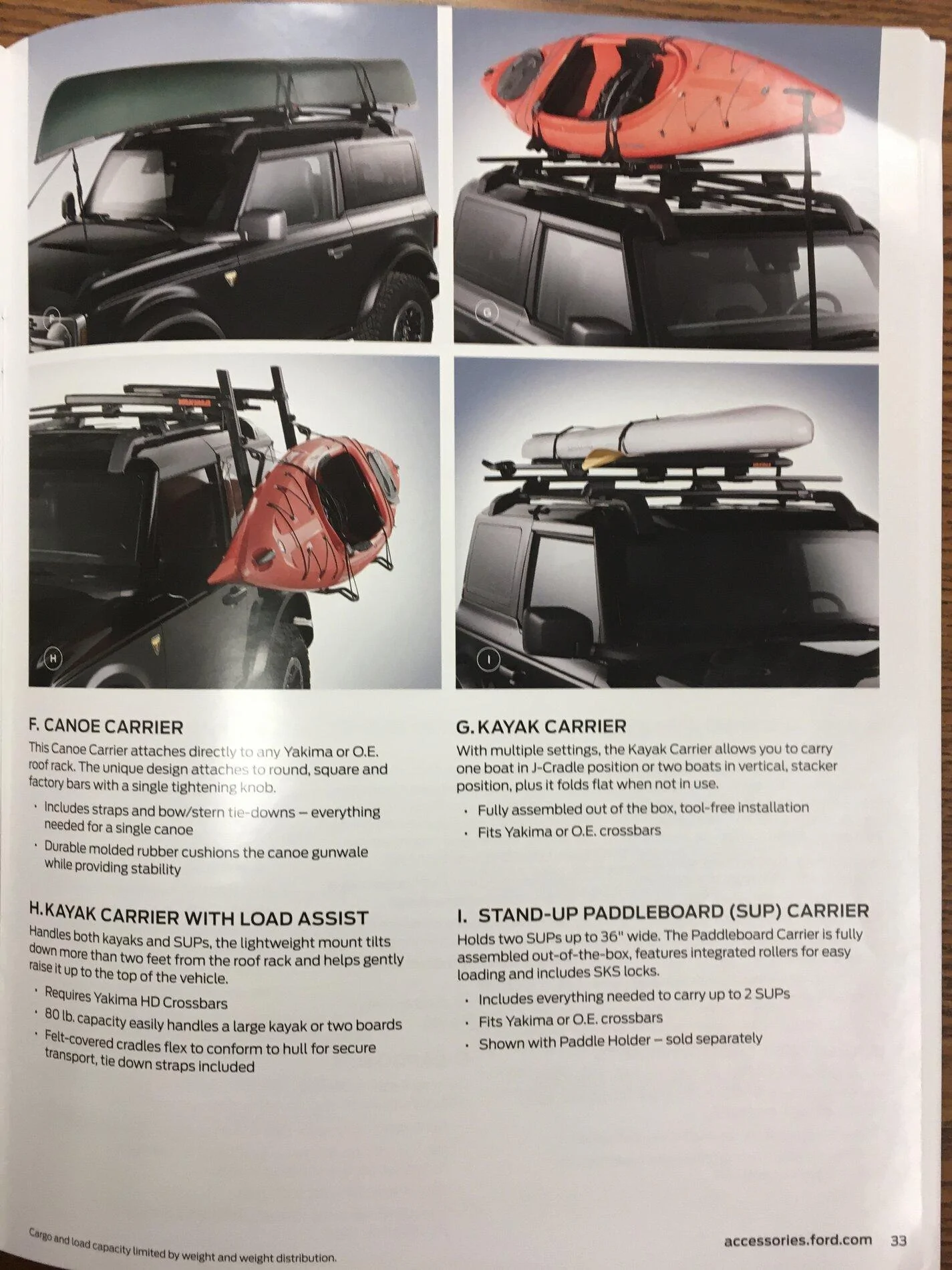 Ford Bronco Ford Bronco Accessories Catalog w/ Part Numbers and Retail Pricing E3843A0F-A8B2-46AA-85AC-572010553540