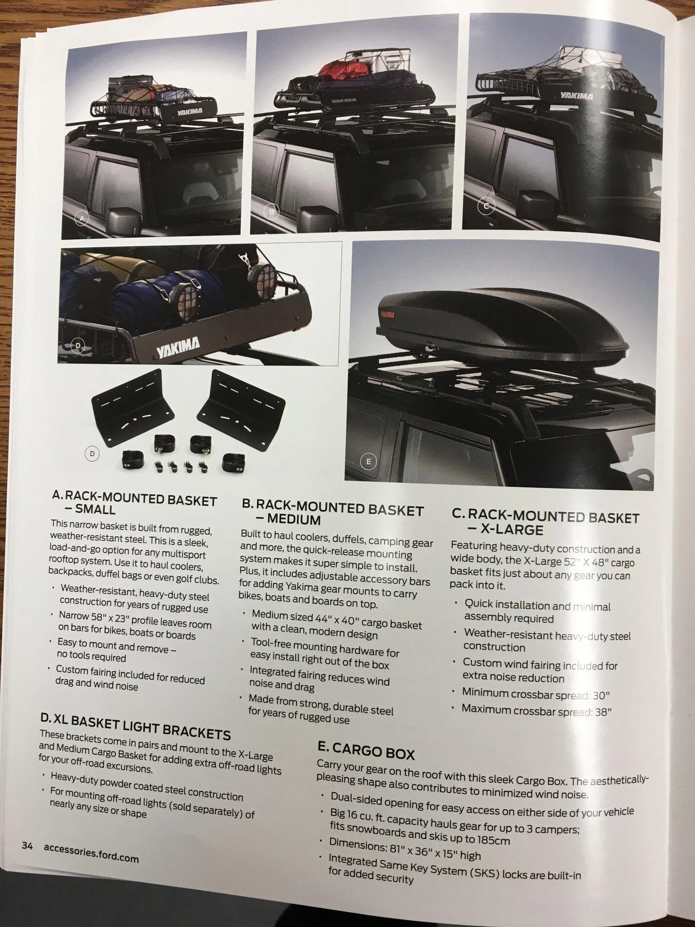 Ford Bronco Ford Bronco Accessories Catalog w/ Part Numbers and Retail Pricing D7028787-BD89-4763-895C-4144FE0EC50A