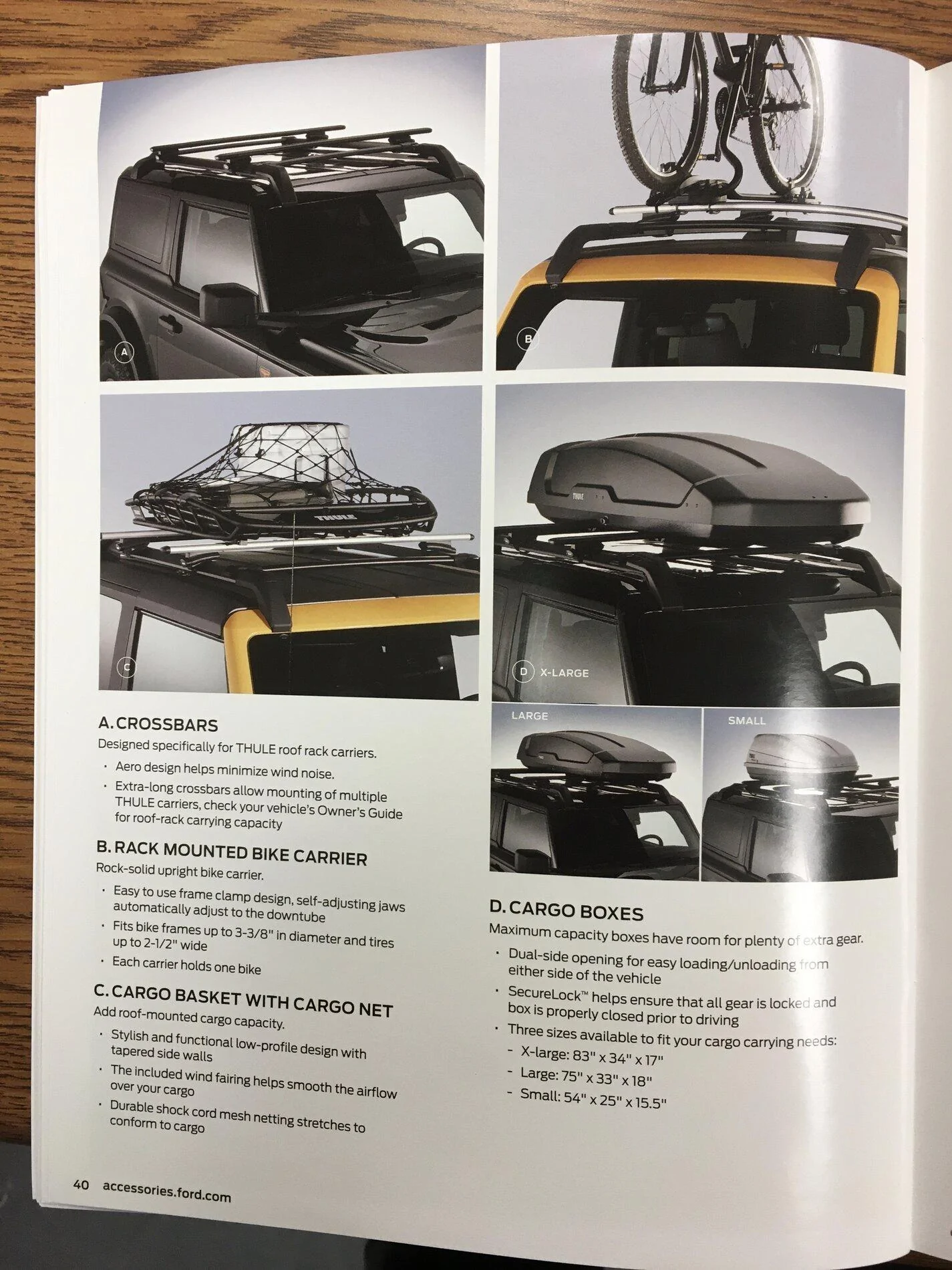 Ford Bronco Ford Bronco Accessories Catalog w/ Part Numbers and Retail Pricing 3C81D42F-4454-4E39-B885-2ED208D80774