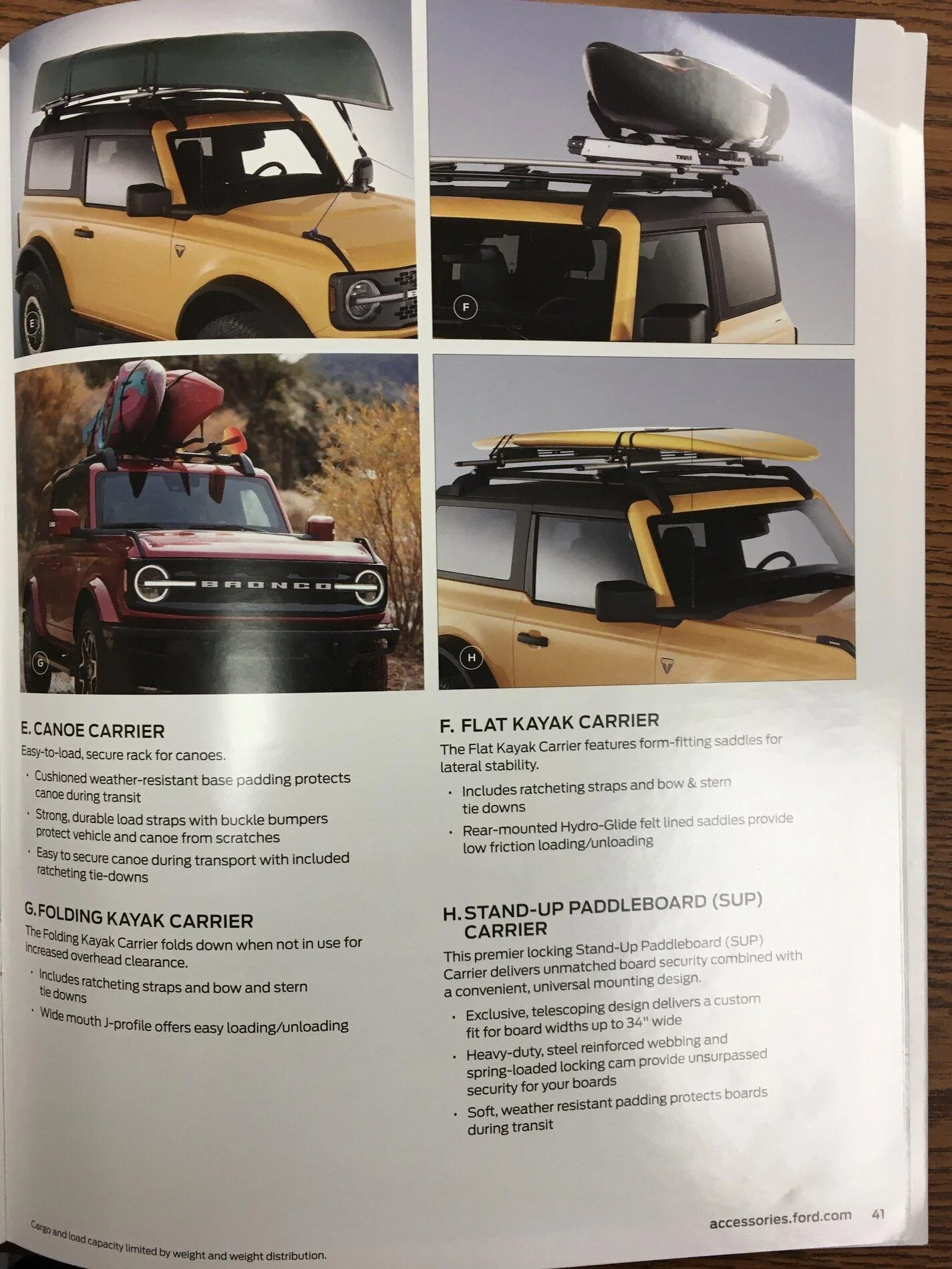 Ford Bronco Ford Bronco Accessories Catalog w/ Part Numbers and Retail Pricing 8270C46C-F3EE-409C-B941-F469633B62A1